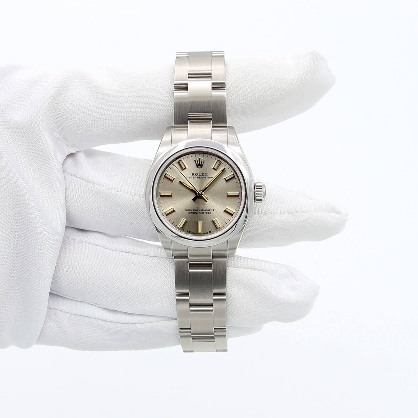 Rolex Oyster Perpetual 28 276200 (2022) - 28 mm Steel case (3/8)