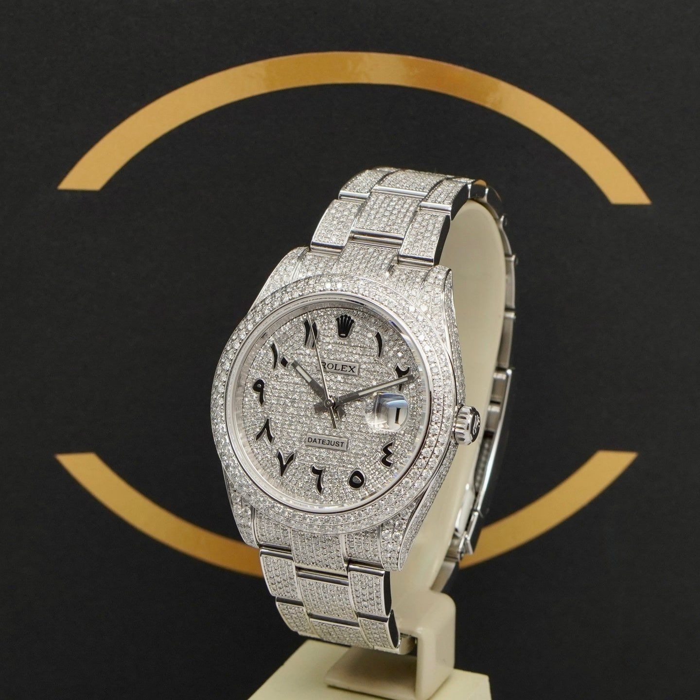 Rolex Datejust 41 126300 (2022) - Diamant wijzerplaat 41mm Staal (2/7)