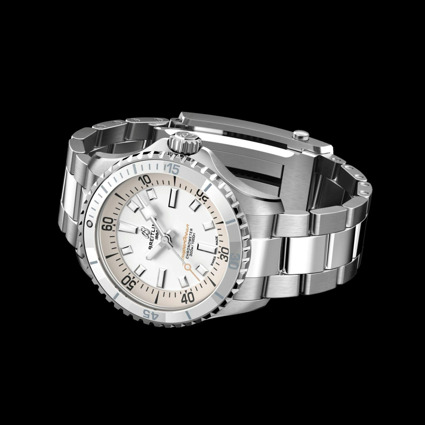 Breitling Superocean A17377211A1A1 (2024) - 36mm Staal (3/6)