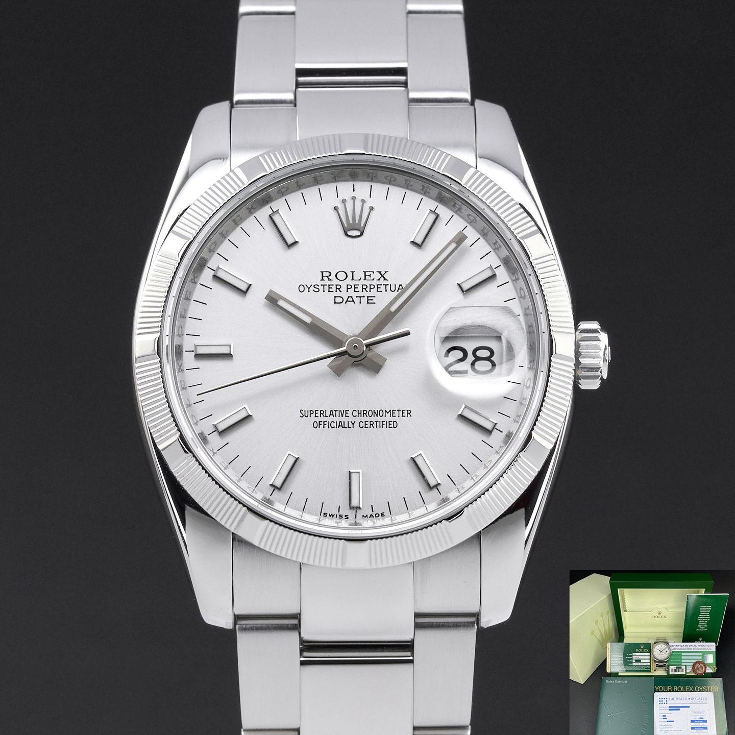 Rolex Oyster Perpetual Date 115210 - (1/8)