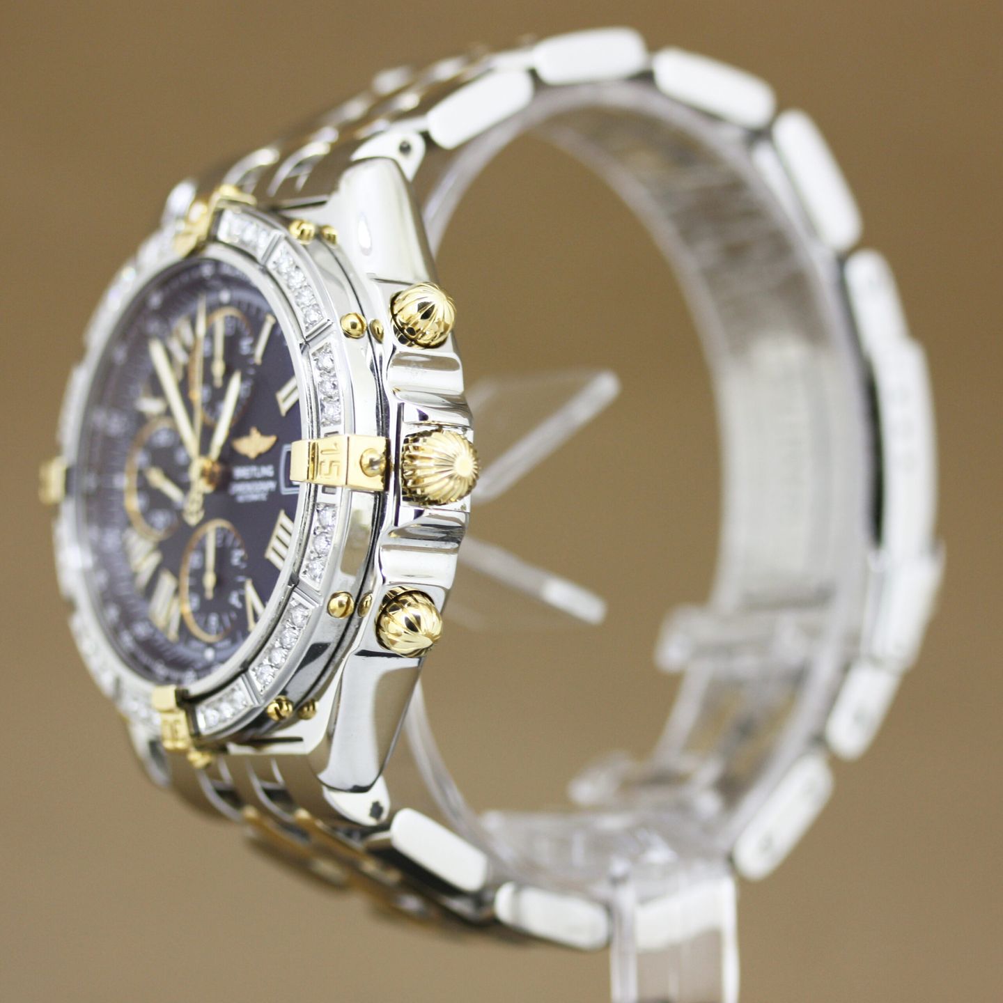 Breitling Crosswind Racing B13055 (1998) - Black dial 43 mm Steel case (6/8)