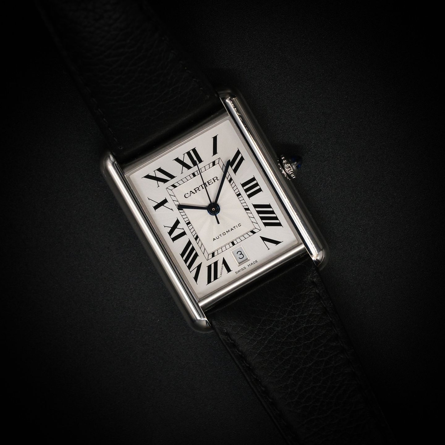 Cartier Tank WSTA0040 (2022) - Zilver wijzerplaat 31mm Staal (4/10)