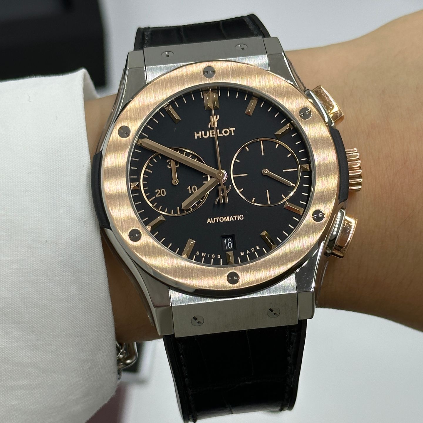 Hublot Classic Fusion Chronograph 521.NO.1181.LR - (8/8)