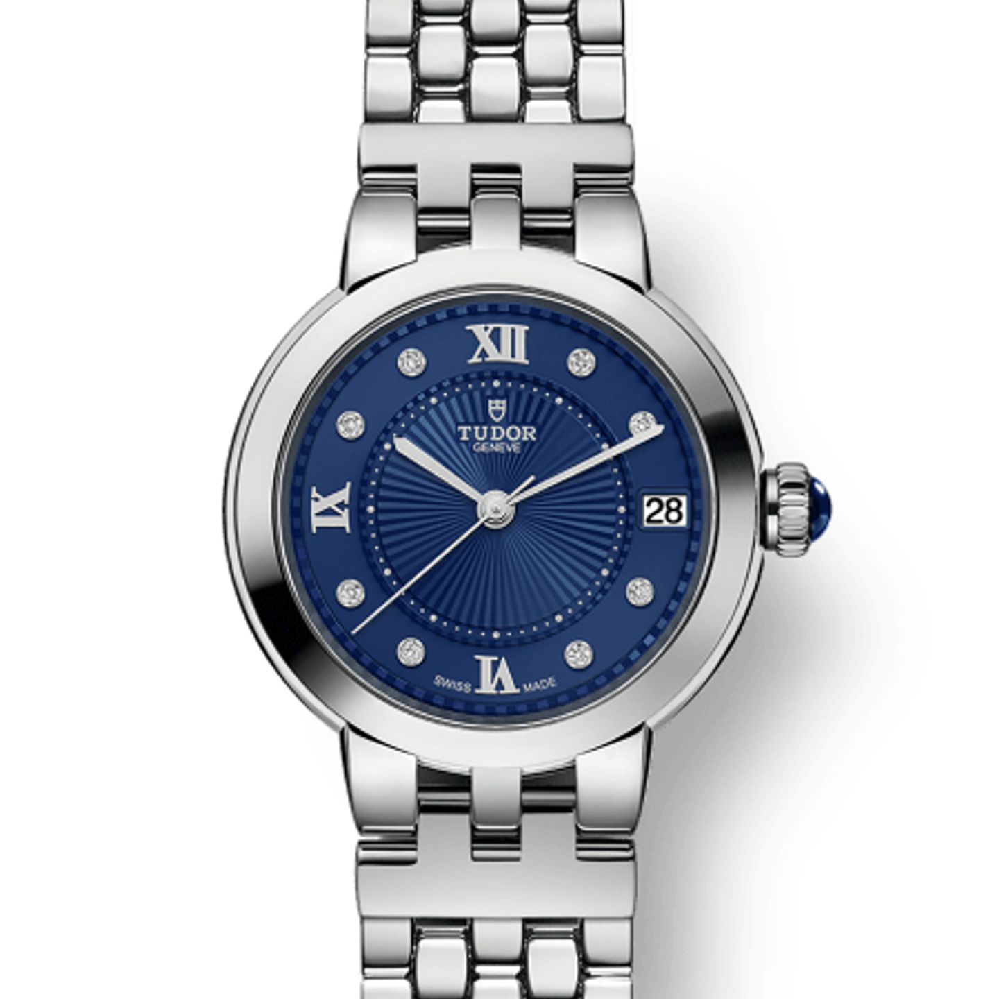 Tudor Clair de Rose 35800 (2024) - Blue dial 34 mm Steel case (1/1)