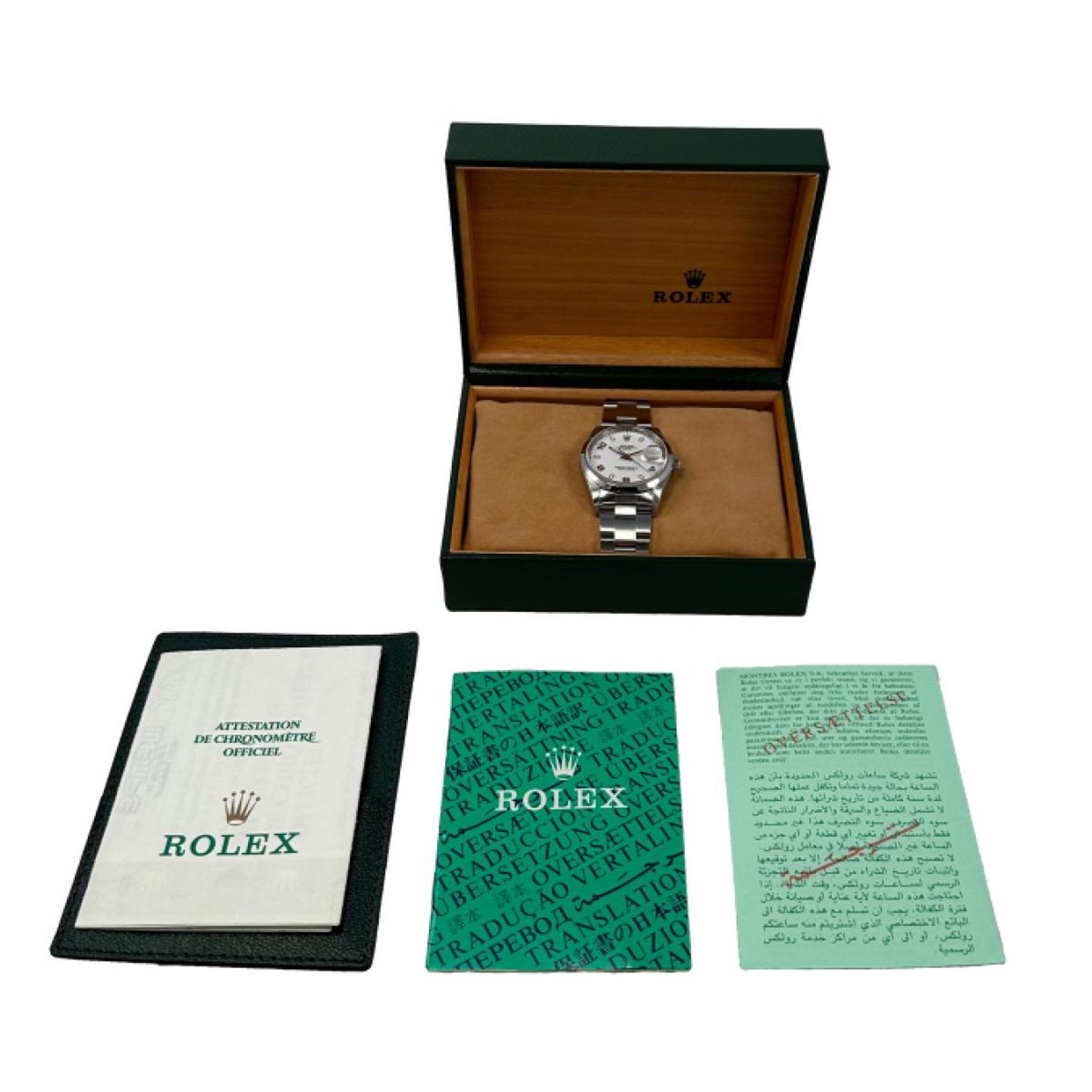 Rolex Oyster Perpetual Date 15200 (1998) - 34 mm Steel case (5/5)