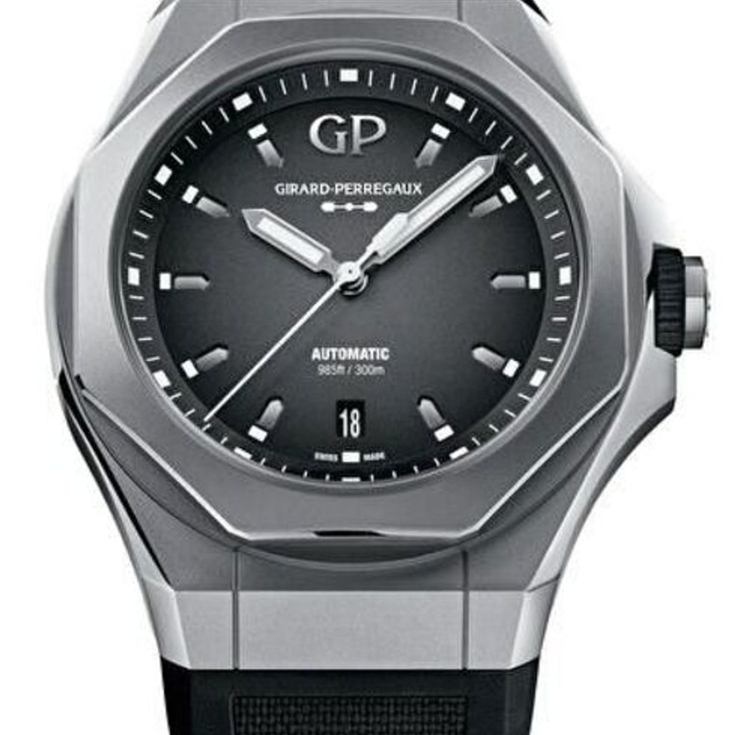 Girard-Perregaux Laureato 81070-21-001-FB6A (2026) - Black dial 45 mm Titanium case (1/1)