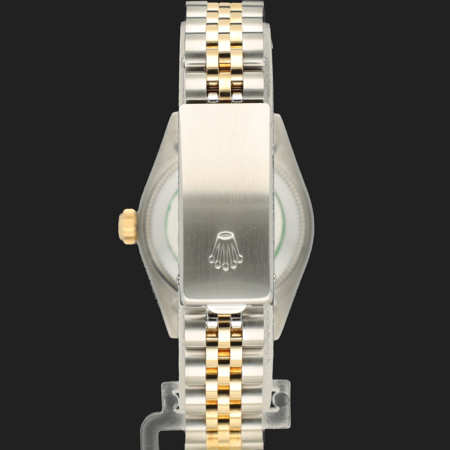 Rolex Lady-Datejust 69173 (1995) - Champagne dial 26 mm Gold/Steel case (6/8)