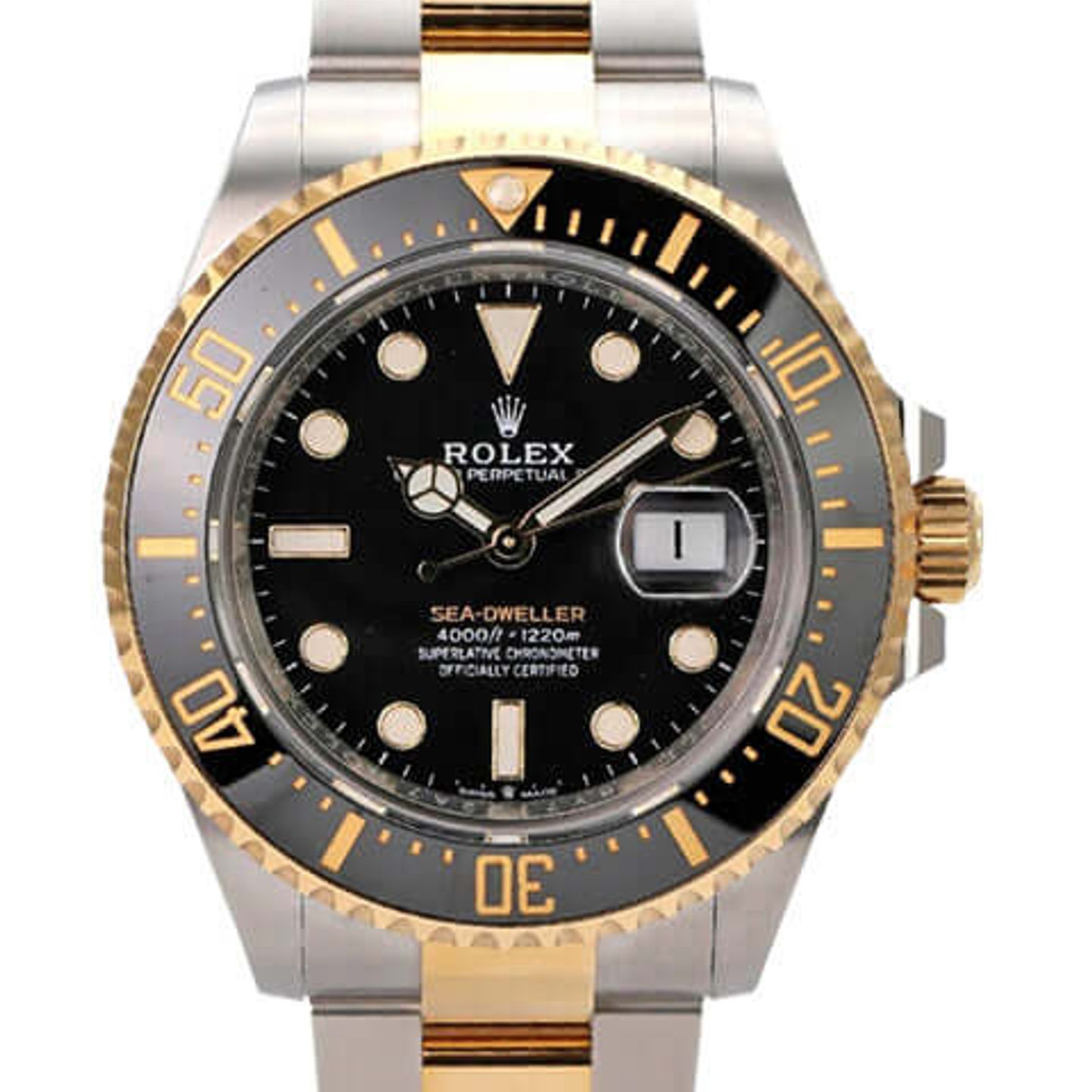 Rolex GMT-Master II 126718GRNR (2022) - Black dial 40 mm Yellow Gold case (1/8)