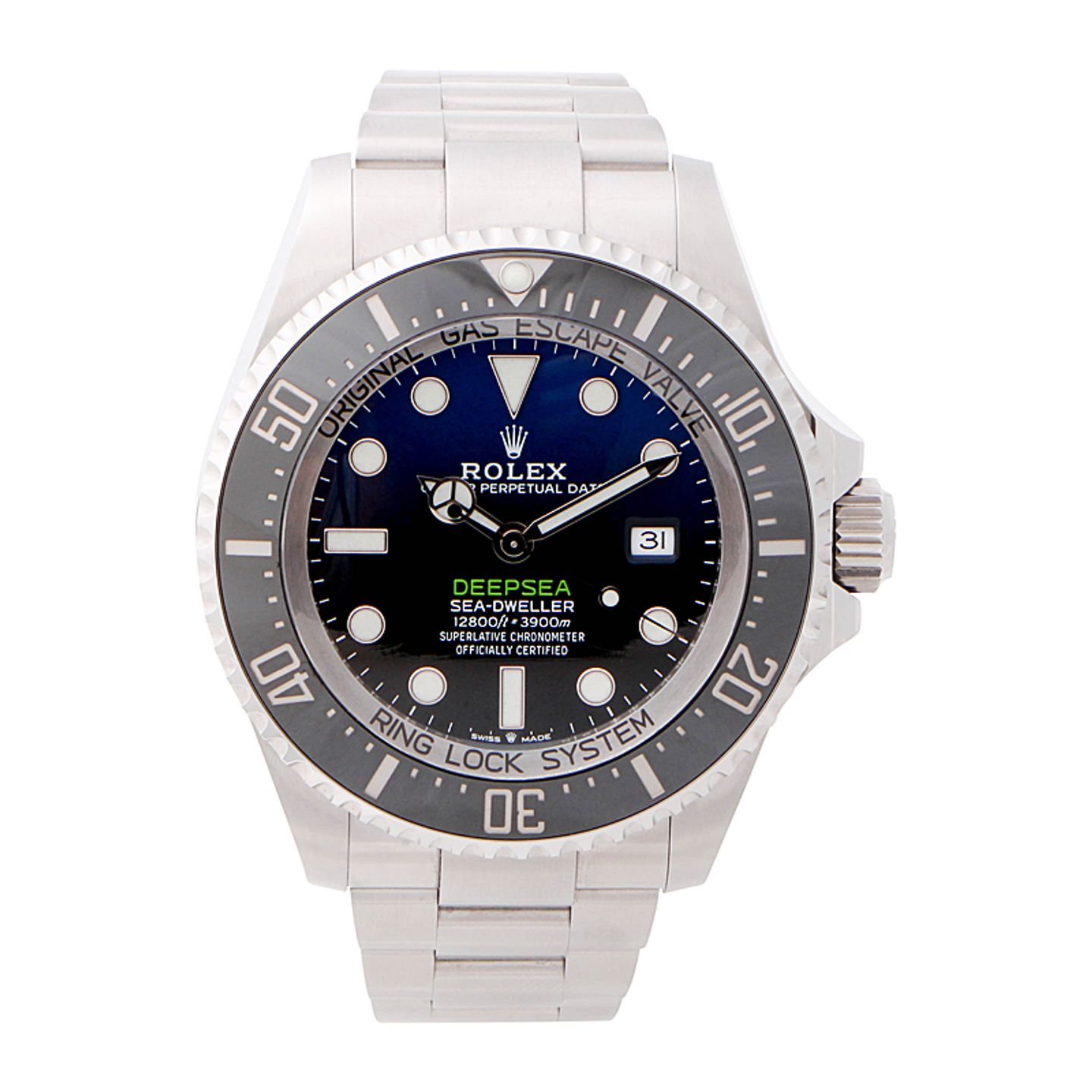 Rolex Sea-Dweller Deepsea 126660 (2022) - Blauw wijzerplaat 44mm Staal (1/4)