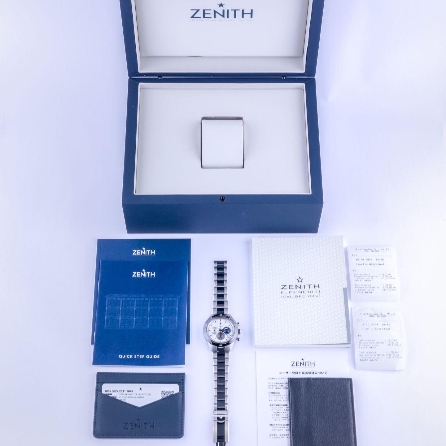 Zenith Chronomaster Sport 03.3100.3600/69.M3100 (2021) - White dial 41 mm Steel case (8/8)