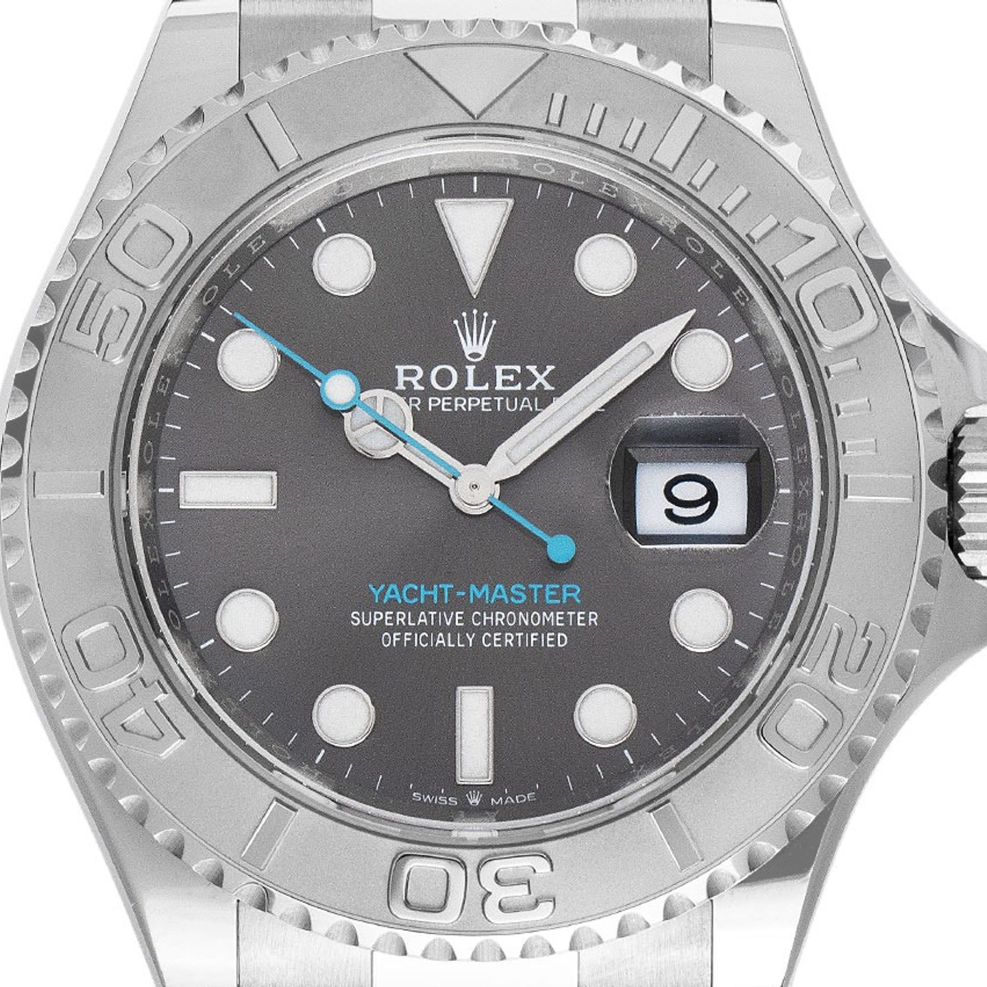 Rolex Yacht-Master 40 126622 (2019) - Grijs wijzerplaat 40mm Staal (1/7)