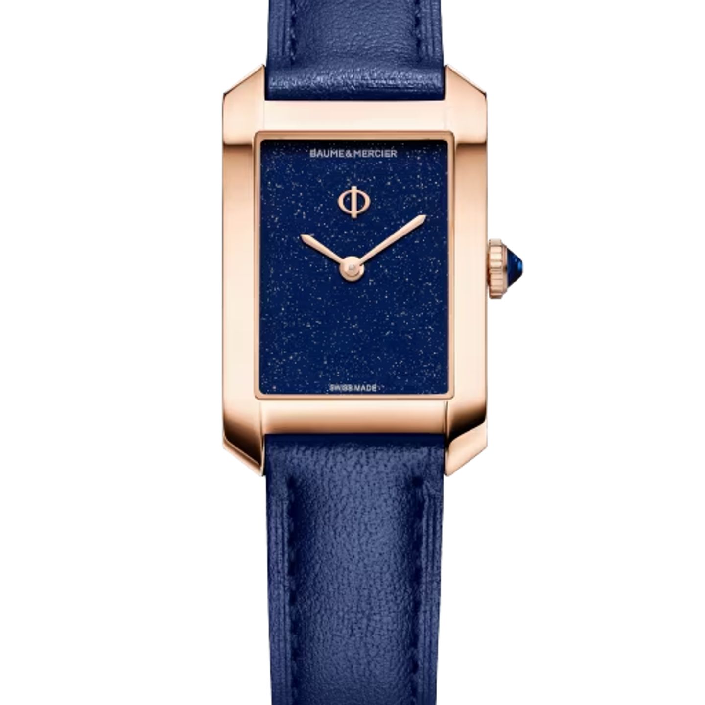 Baume & Mercier Hampton M0A10674 (2025) - Blue dial 35 mm Rose Gold case (1/1)