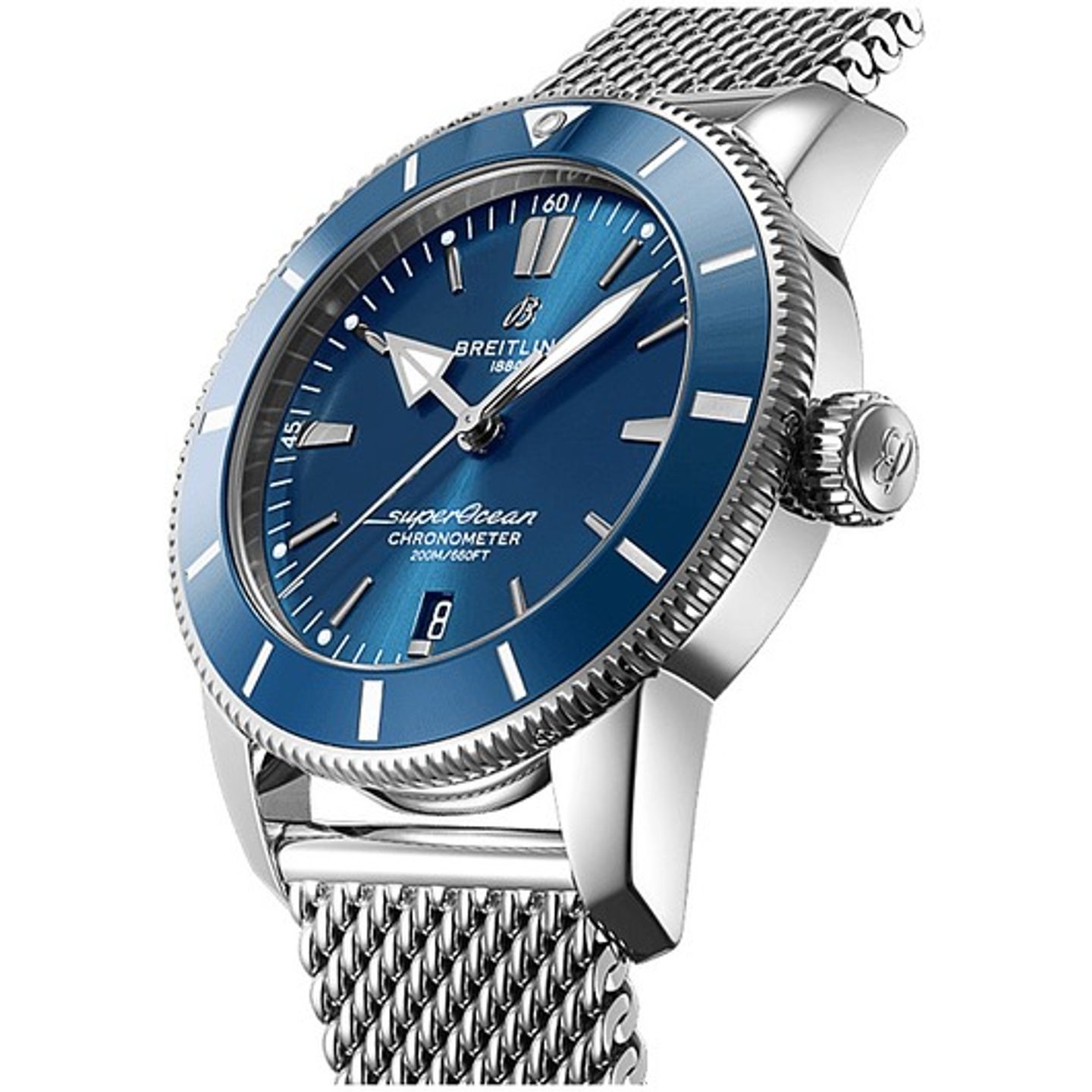 Breitling Superocean Heritage AB2030161C1A1 (2019) - Blue dial 44 mm Steel case (5/5)