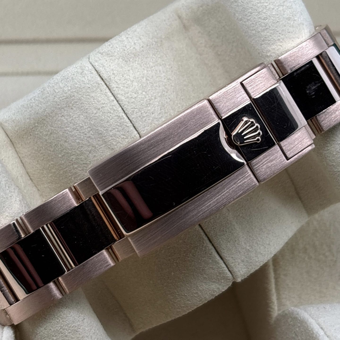 Rolex GMT-Master II 126715CHNR (2018) - Zwart wijzerplaat 40mm Roségoud (8/8)