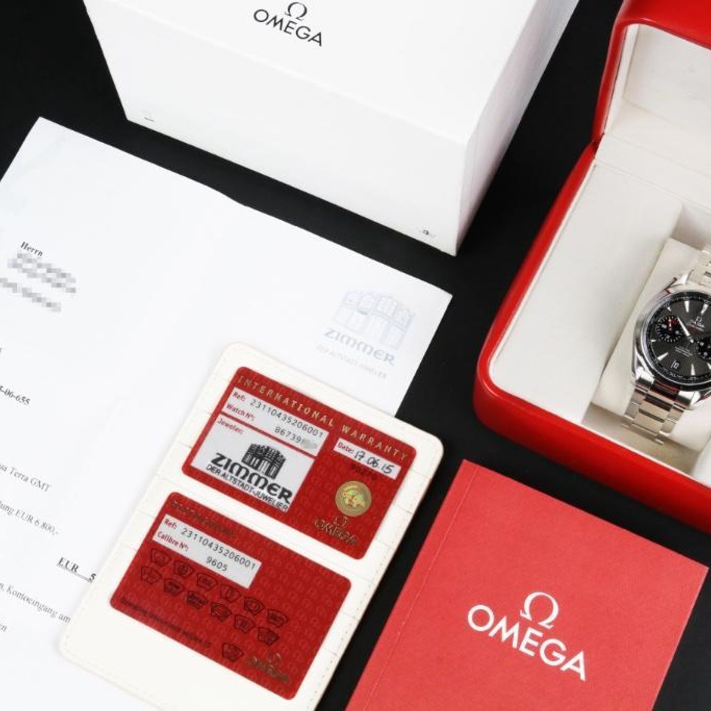 Omega Seamaster Aqua Terra 231.10.43.52.06.001 (2015) - Grey dial 43 mm Steel case (4/4)