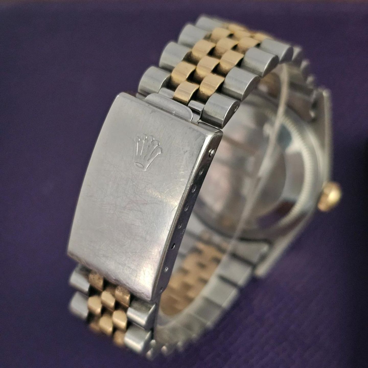 Rolex Datejust 36 16233 (1989) - Silver dial 36 mm Gold/Steel case (4/4)