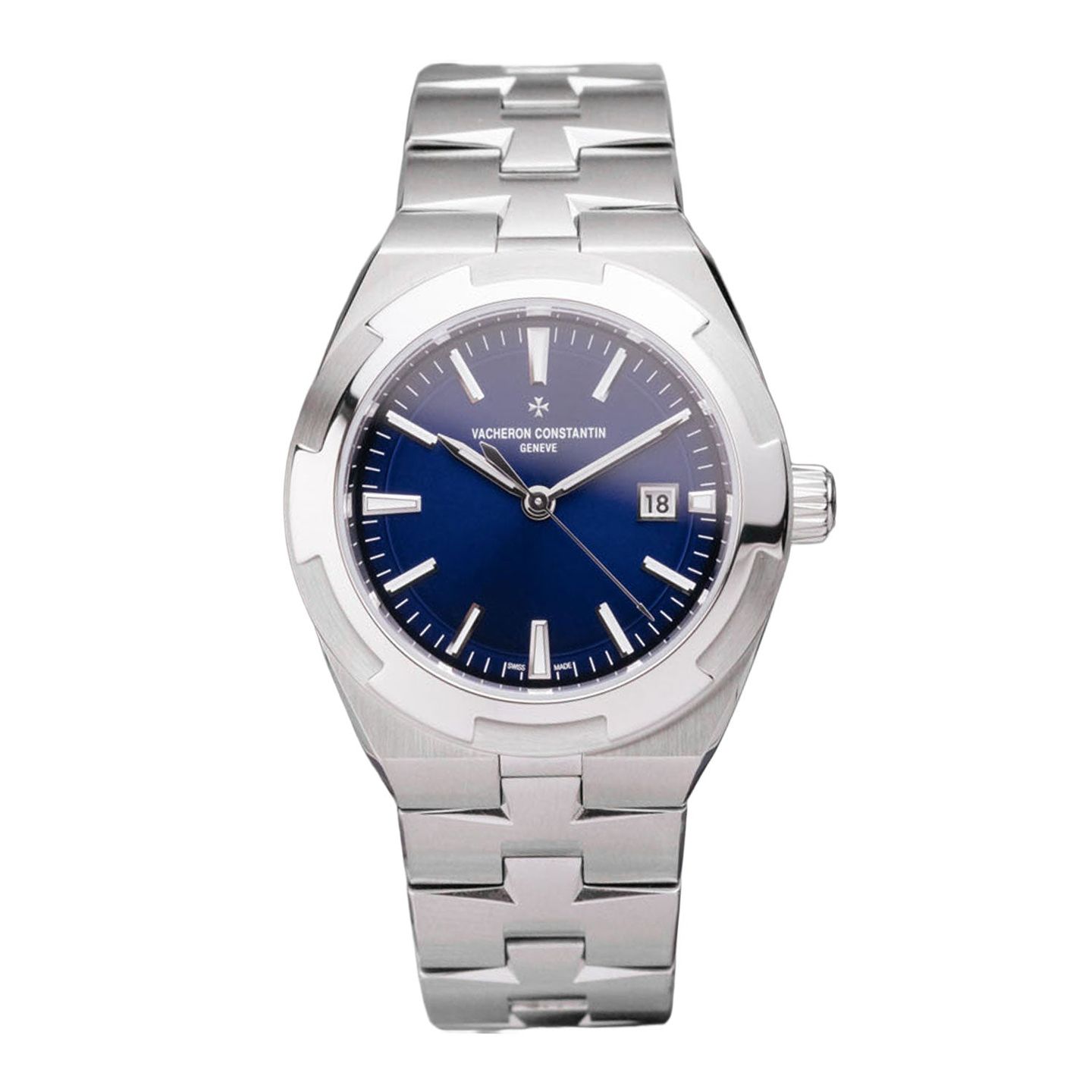 Vacheron Constantin Overseas 4600V/200A-B980 (2024) - Blauw wijzerplaat 35mm Staal (1/5)