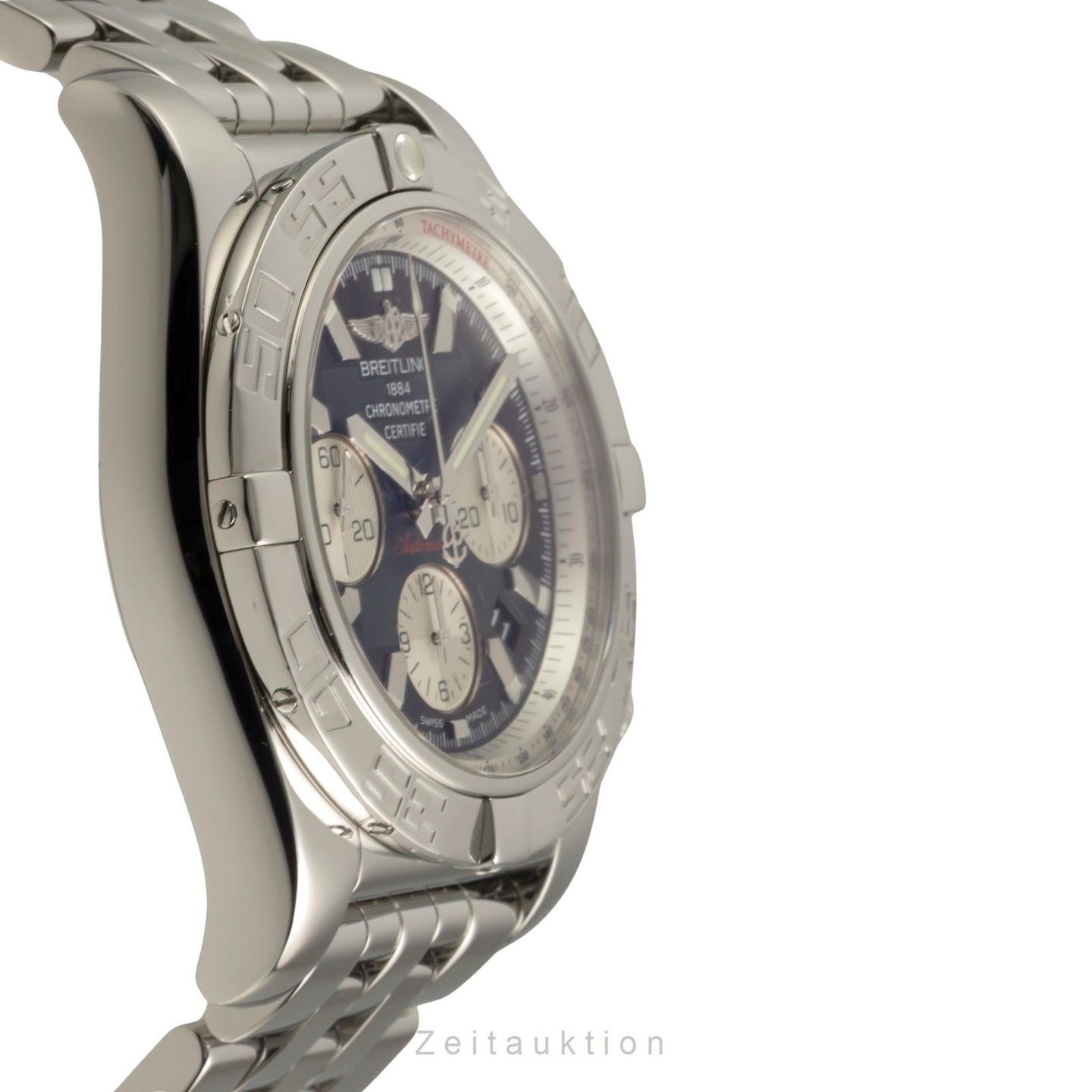 Breitling Chronomat 44 AB011012/B967 (Onbekend (willekeurig serienummer)) - Zwart wijzerplaat 44mm Staal (6/8)