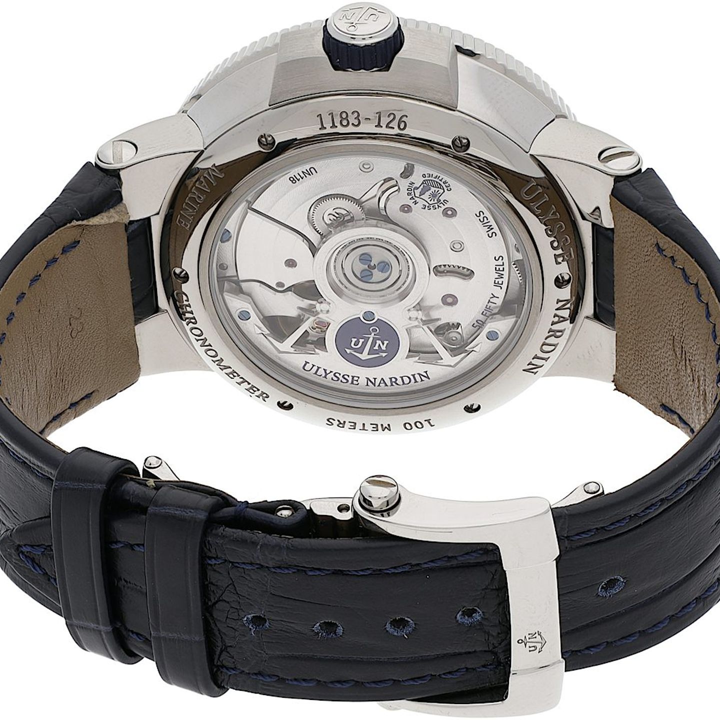 Ulysse Nardin Marine Chronometer Manufacture 1183-126 - (5/5)