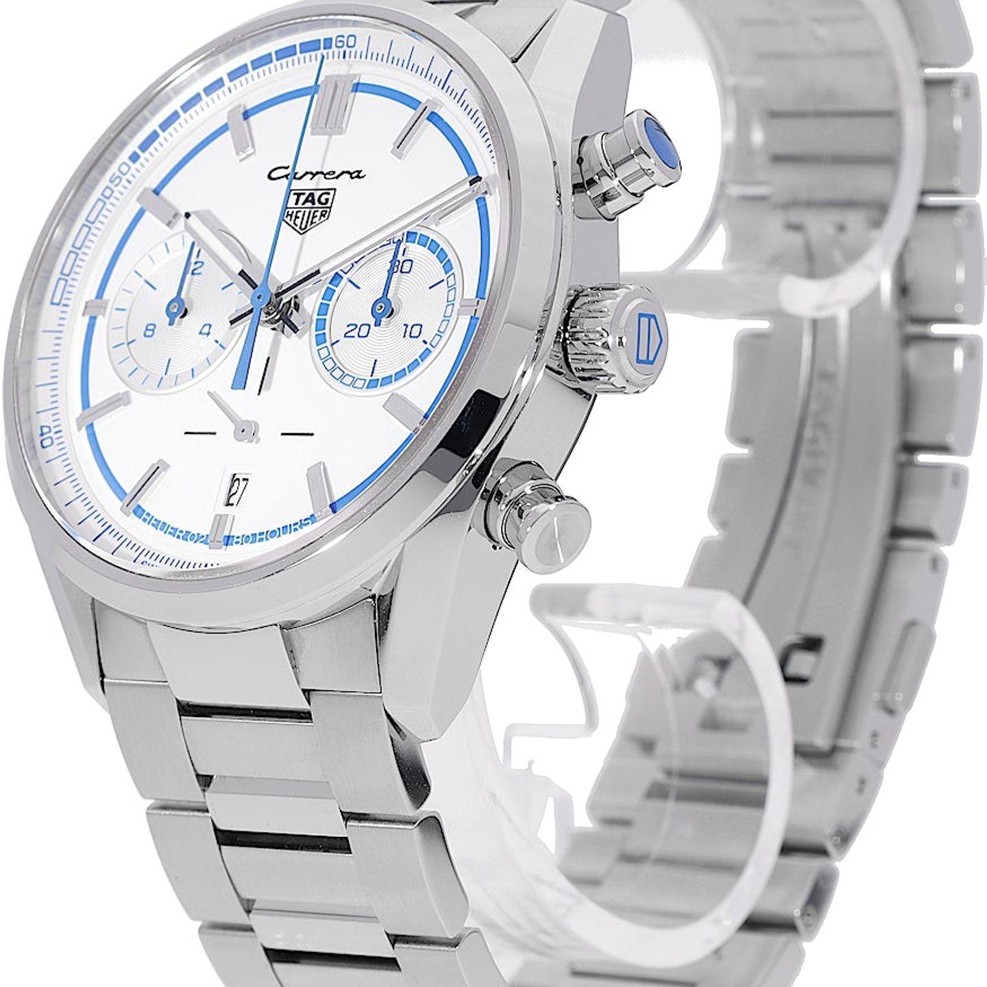TAG Heuer Carrera Porsche Chronograph Special Edition CBN2016.EB0275 (2022) - White dial 42 mm Steel case (3/5)