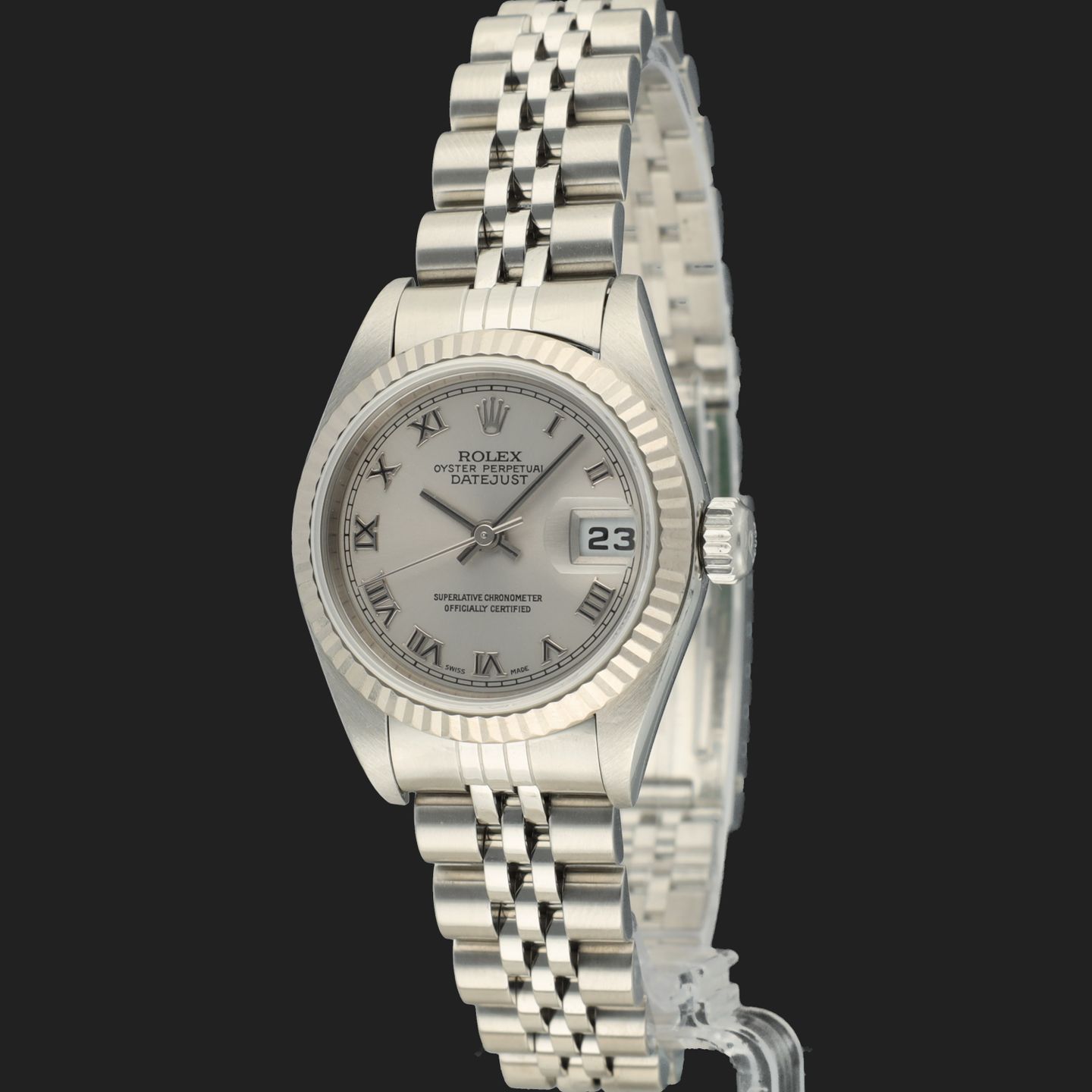 Rolex Lady-Datejust 179174 (2000) - 26mm Staal (1/8)