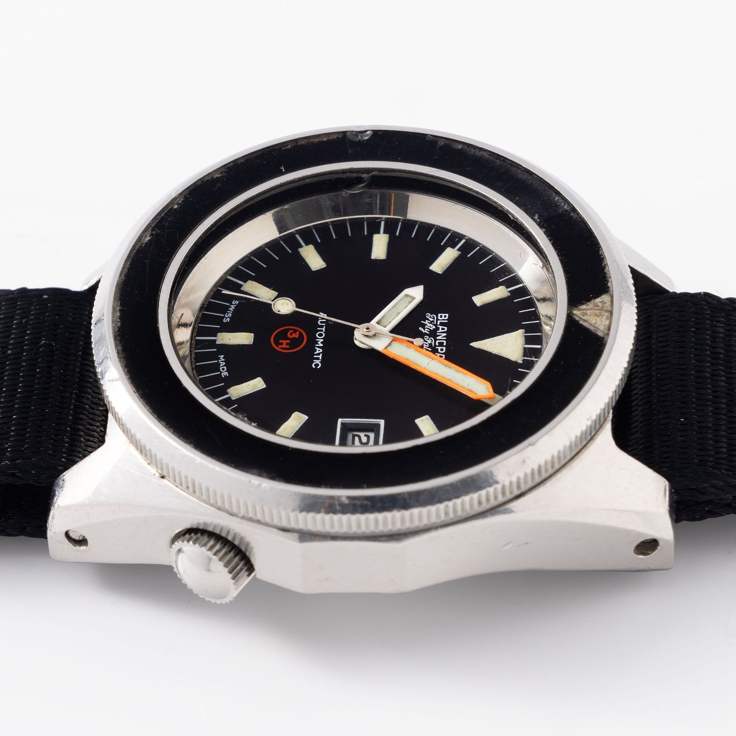 Blancpain Fifty Fathoms Unknown (Unknown (random serial)) - Black dial 41 mm Steel case (6/8)
