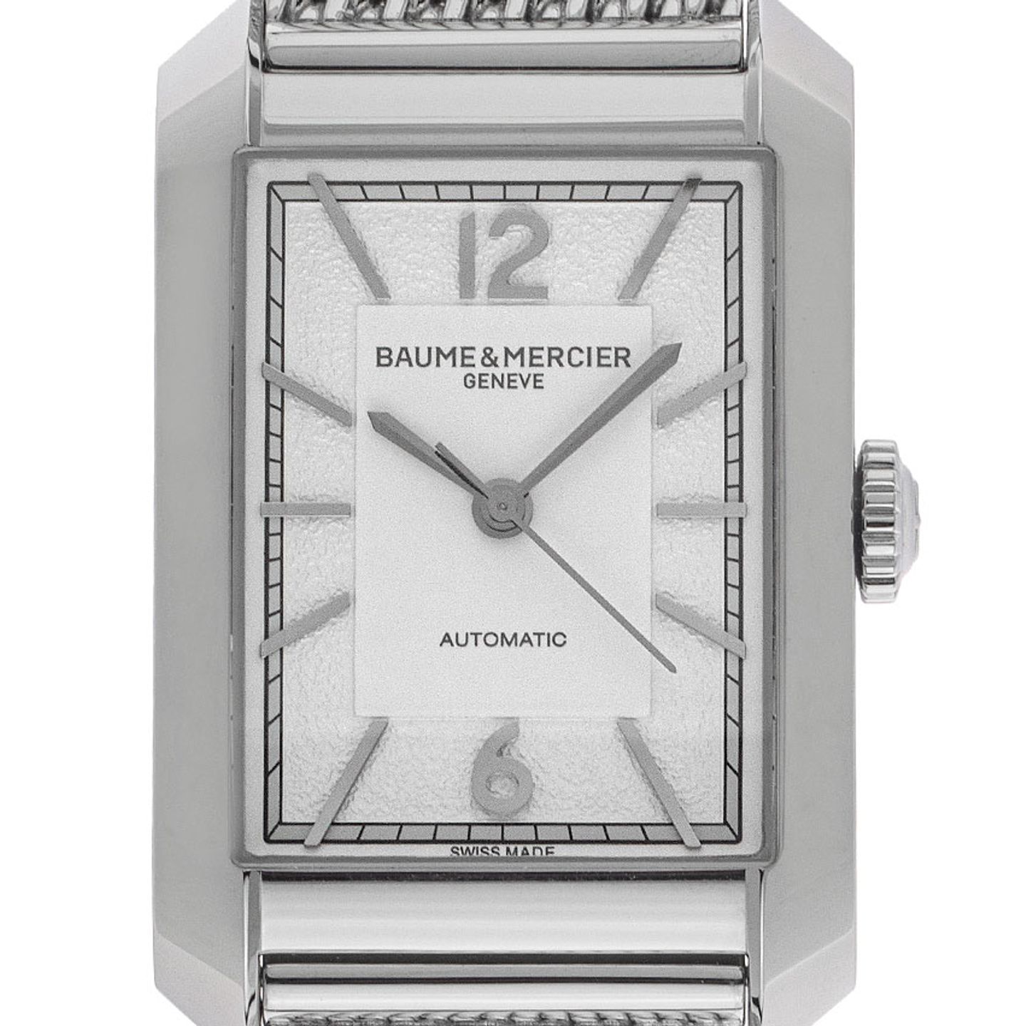 Baume & Mercier Hampton M0A10672 (2025) - Zilver wijzerplaat 43mm Staal (1/7)