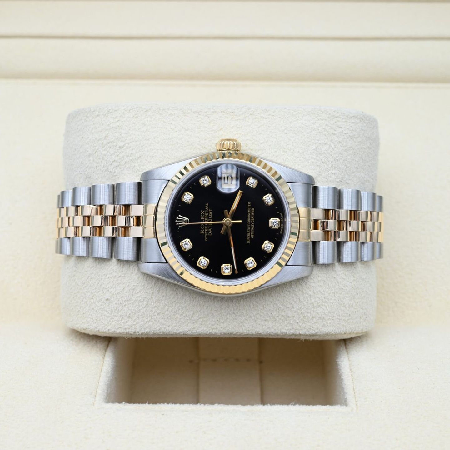 Rolex Datejust 31 68273 (1995) - 31 mm Gold/Steel case (5/7)