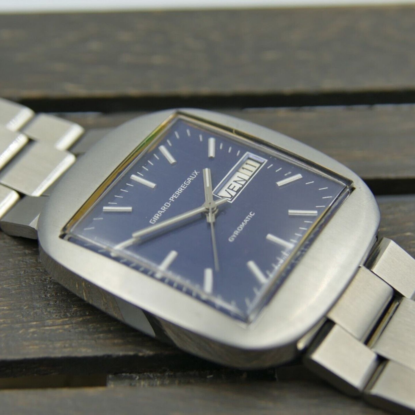 Girard-Perregaux Vintage Unknown (Unknown (random serial)) - Blue dial Unknown Unknown case (5/16)