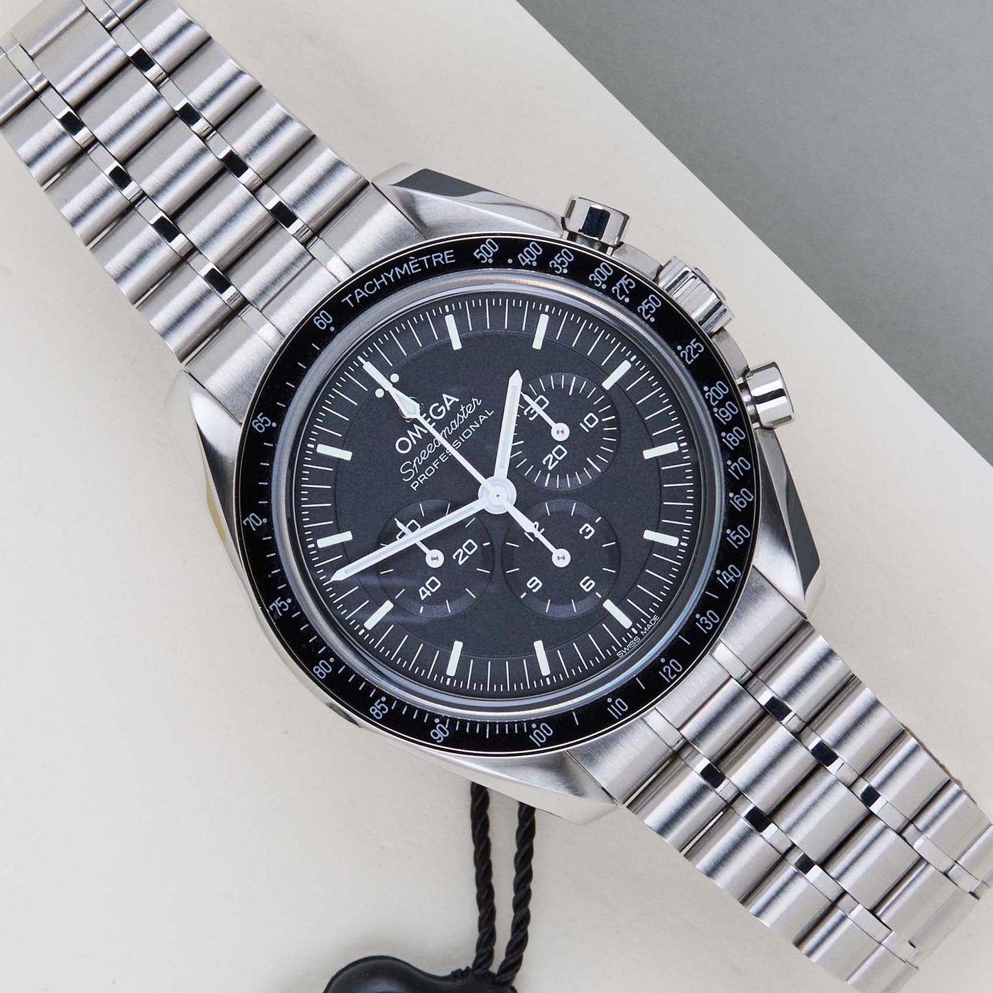 Omega Speedmaster Professional Moonwatch 310.30.42.50.01.002 (2021) - Black dial 42 mm Steel case (1/8)