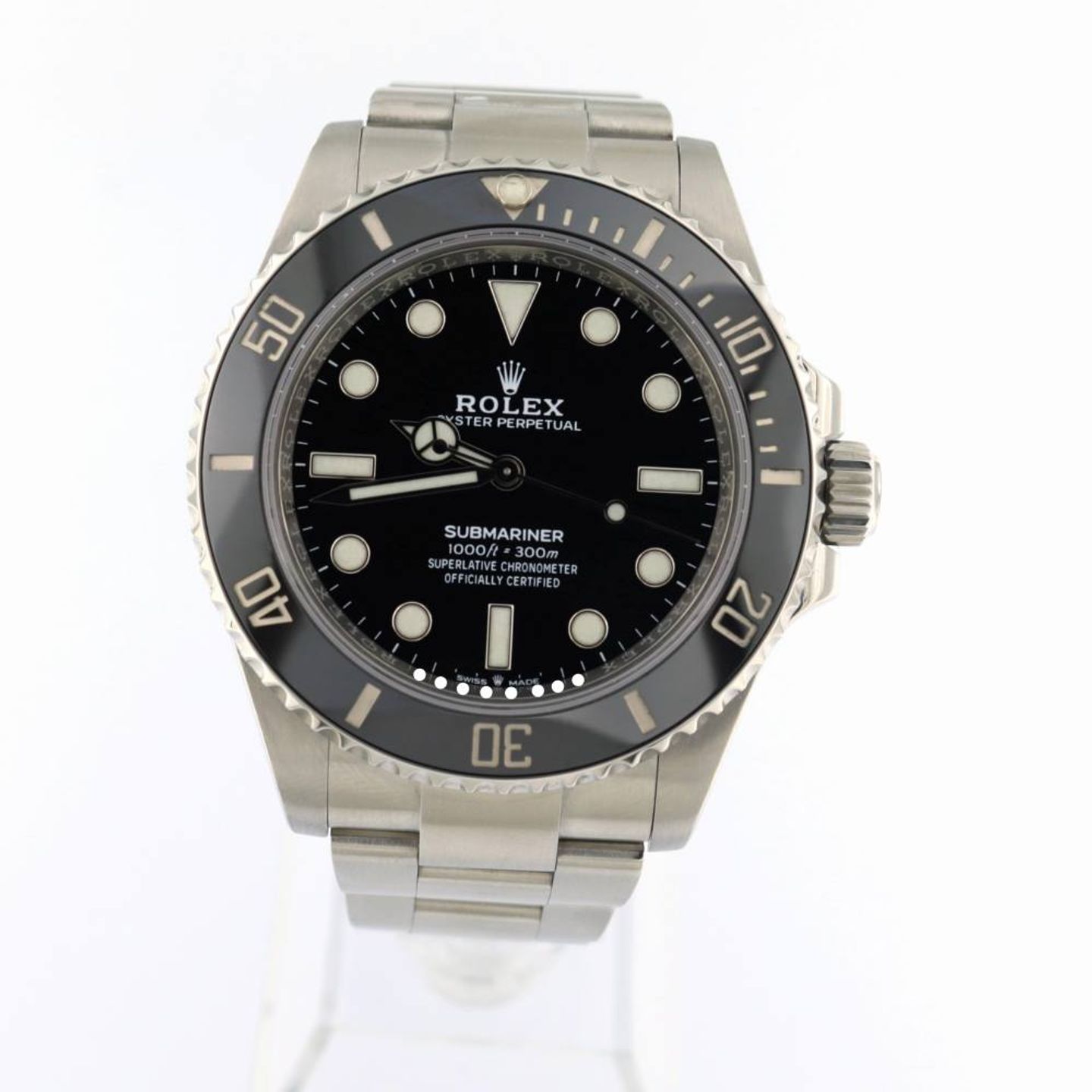 Rolex Submariner No Date 124060 (2020) - Black dial 41 mm Steel case (1/7)