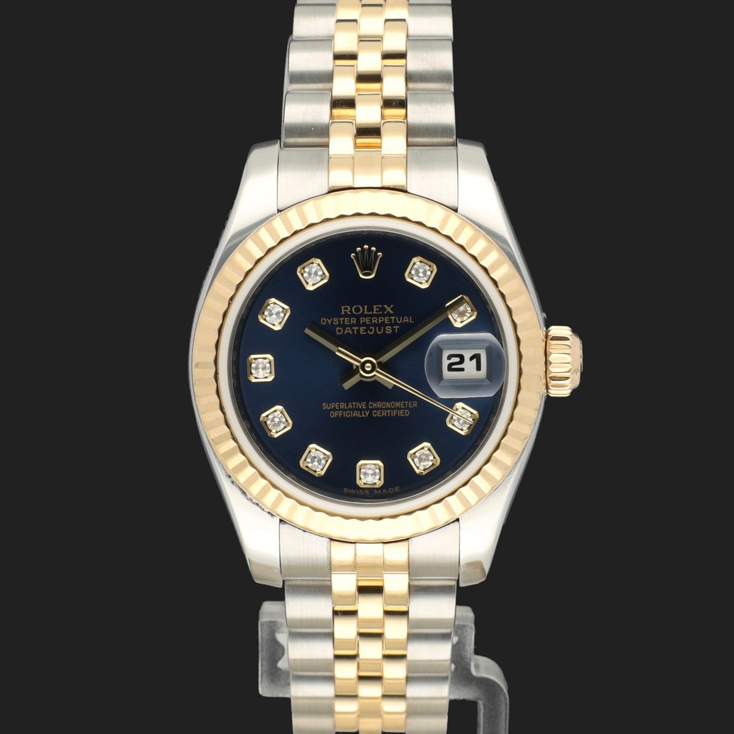Rolex Lady-Datejust 179173 (2012) - 26mm Goud/Staal (2/8)