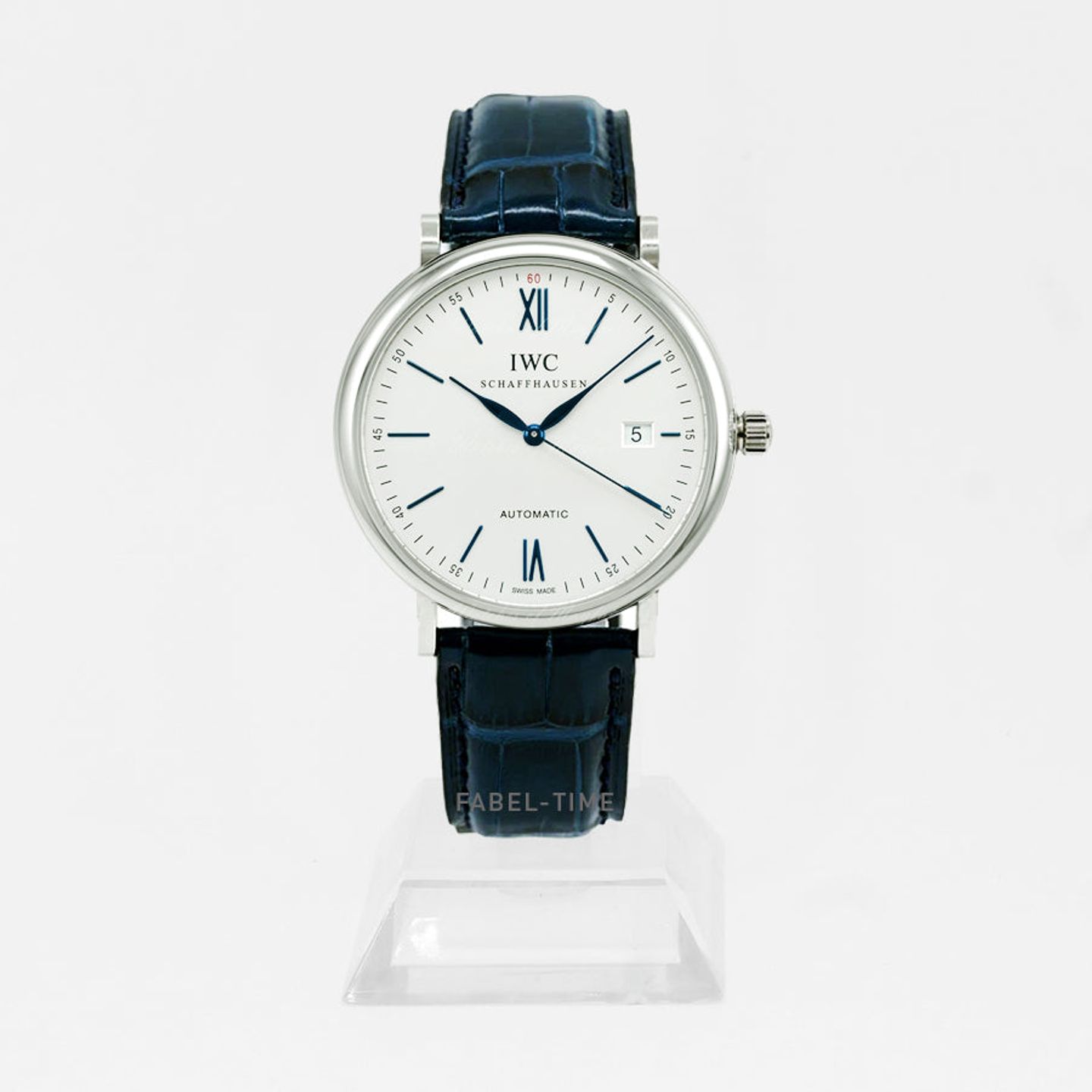 IWC Portofino Automatic IW356527 (2024) - Wit wijzerplaat 40mm Staal (1/1)