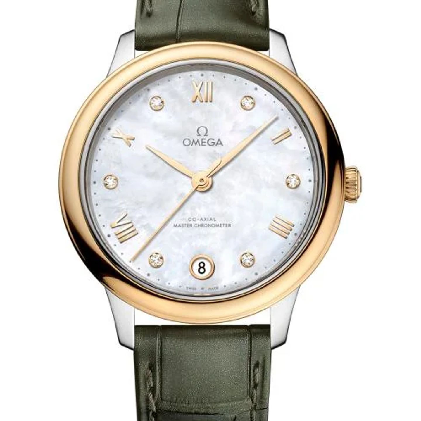 Omega De Ville 434.23.34.20.55.002 (2026) - Wit wijzerplaat 34mm Goud/Staal (1/1)