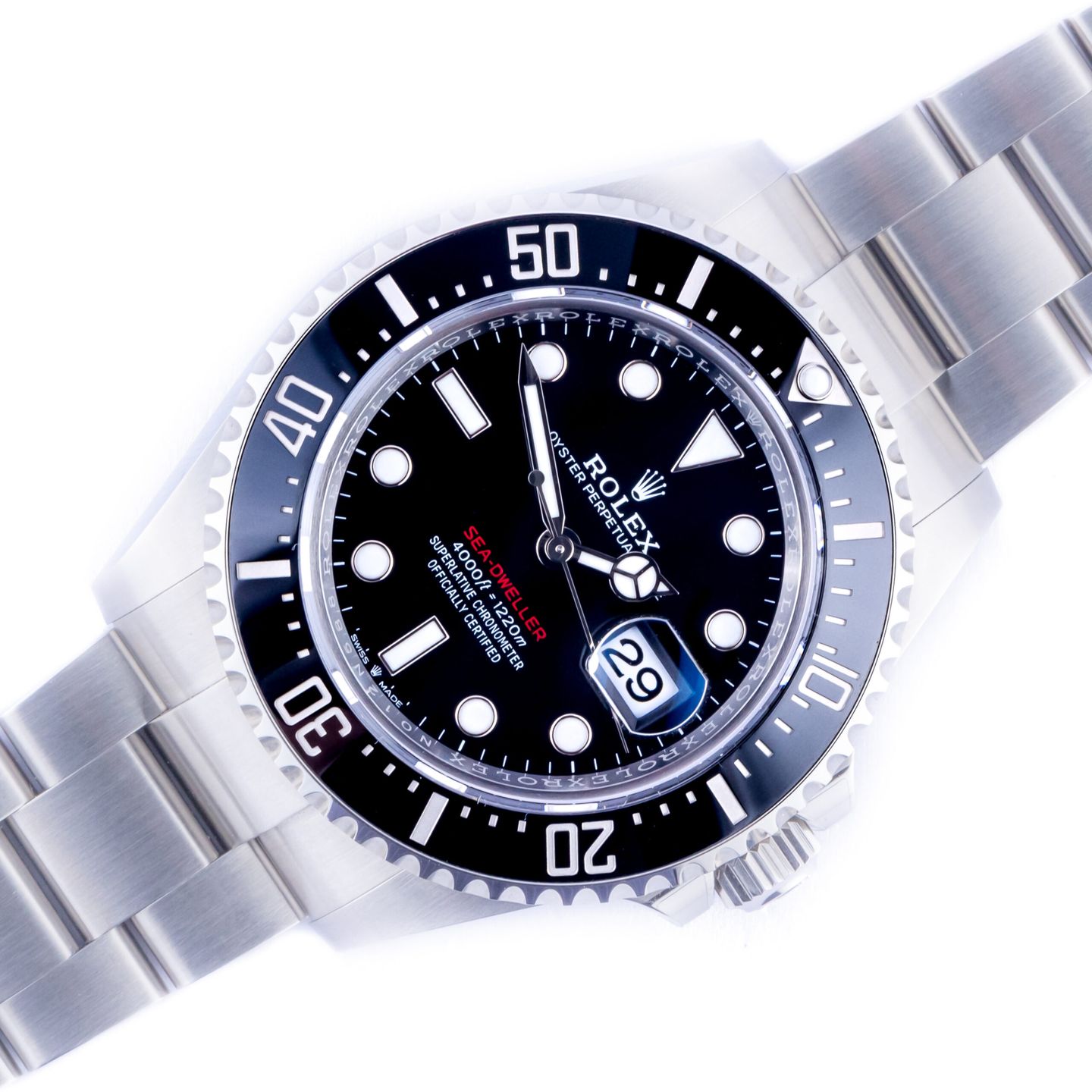 Rolex Sea-Dweller 126600 (2024) - Black dial 43 mm Steel case (1/8)