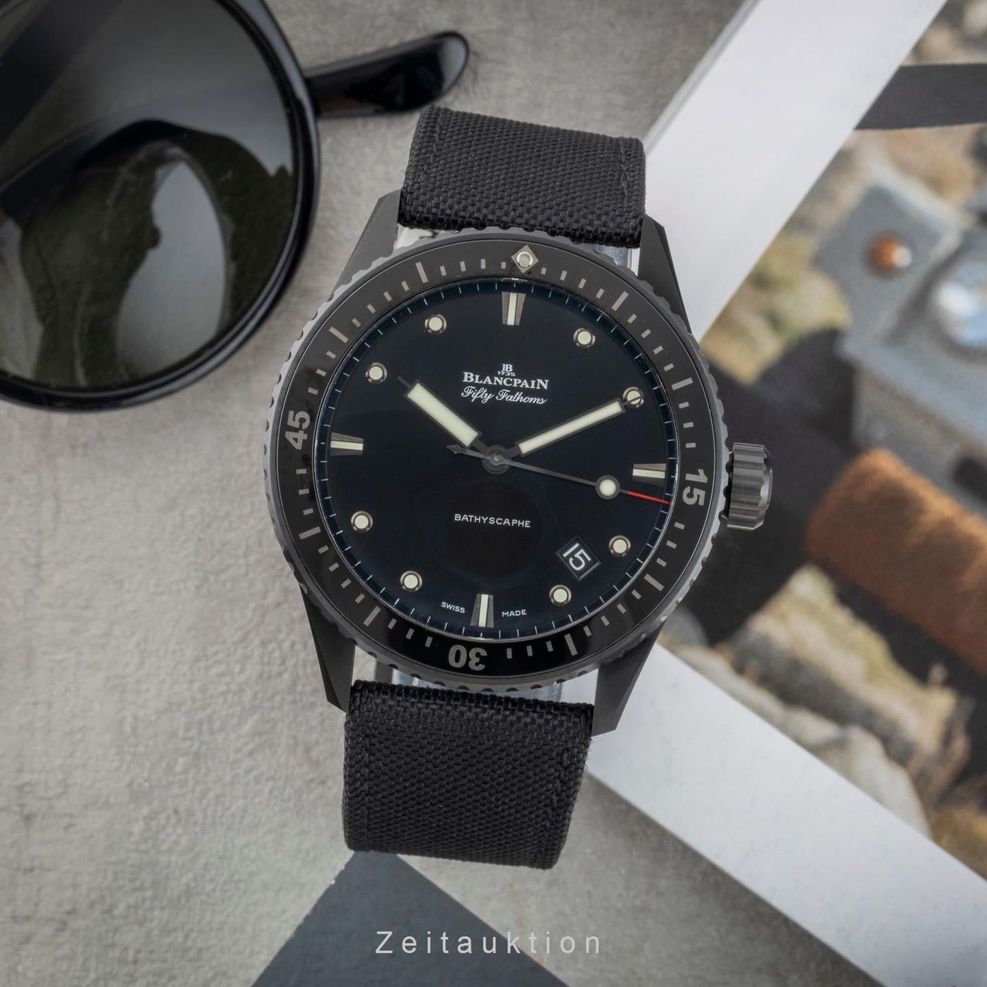 Blancpain Fifty Fathoms Bathyscaphe 5000-0130-B52A - (3/8)