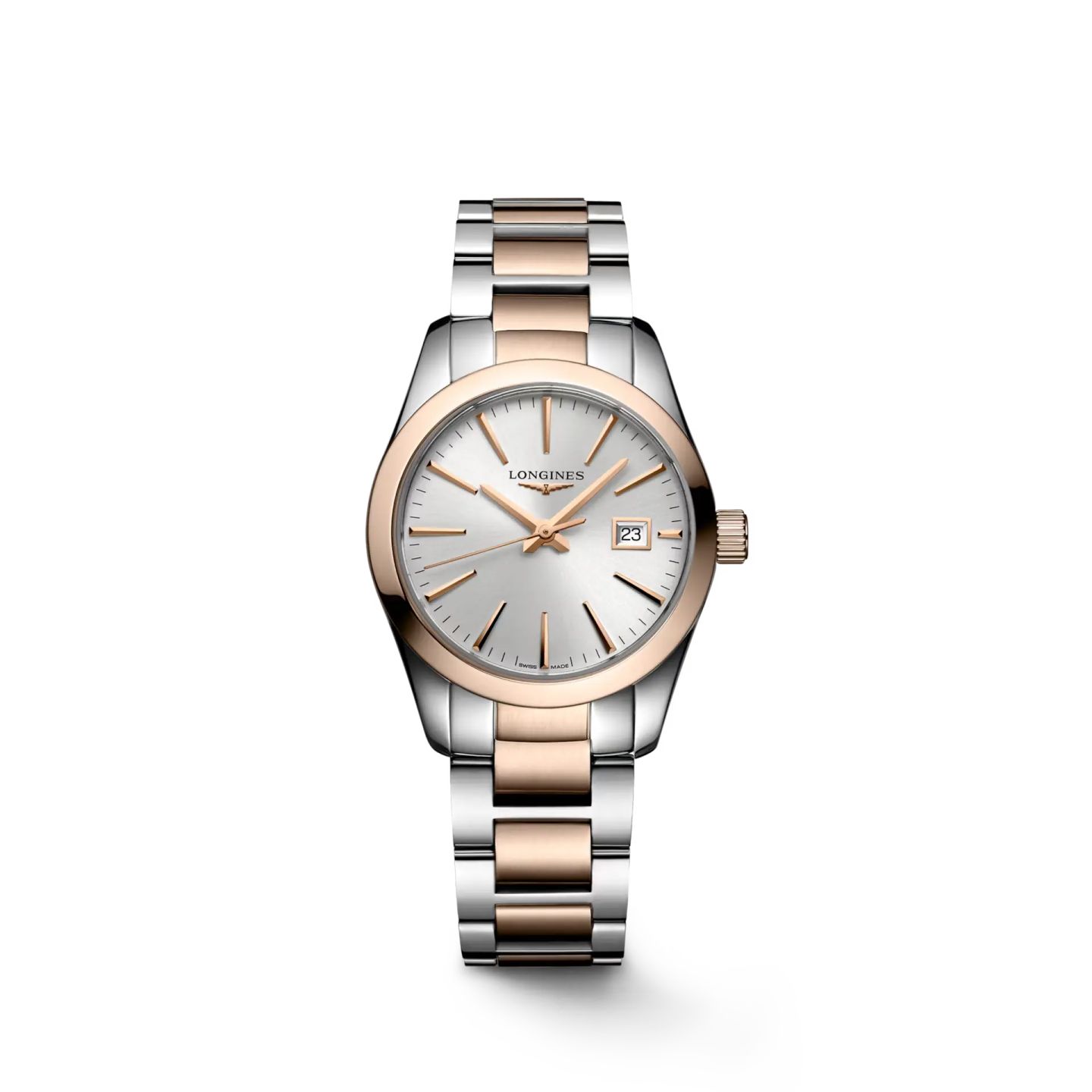 Longines Conquest Classic L2.286.3.72.7 (2025) - Zilver wijzerplaat 30mm Staal (1/1)