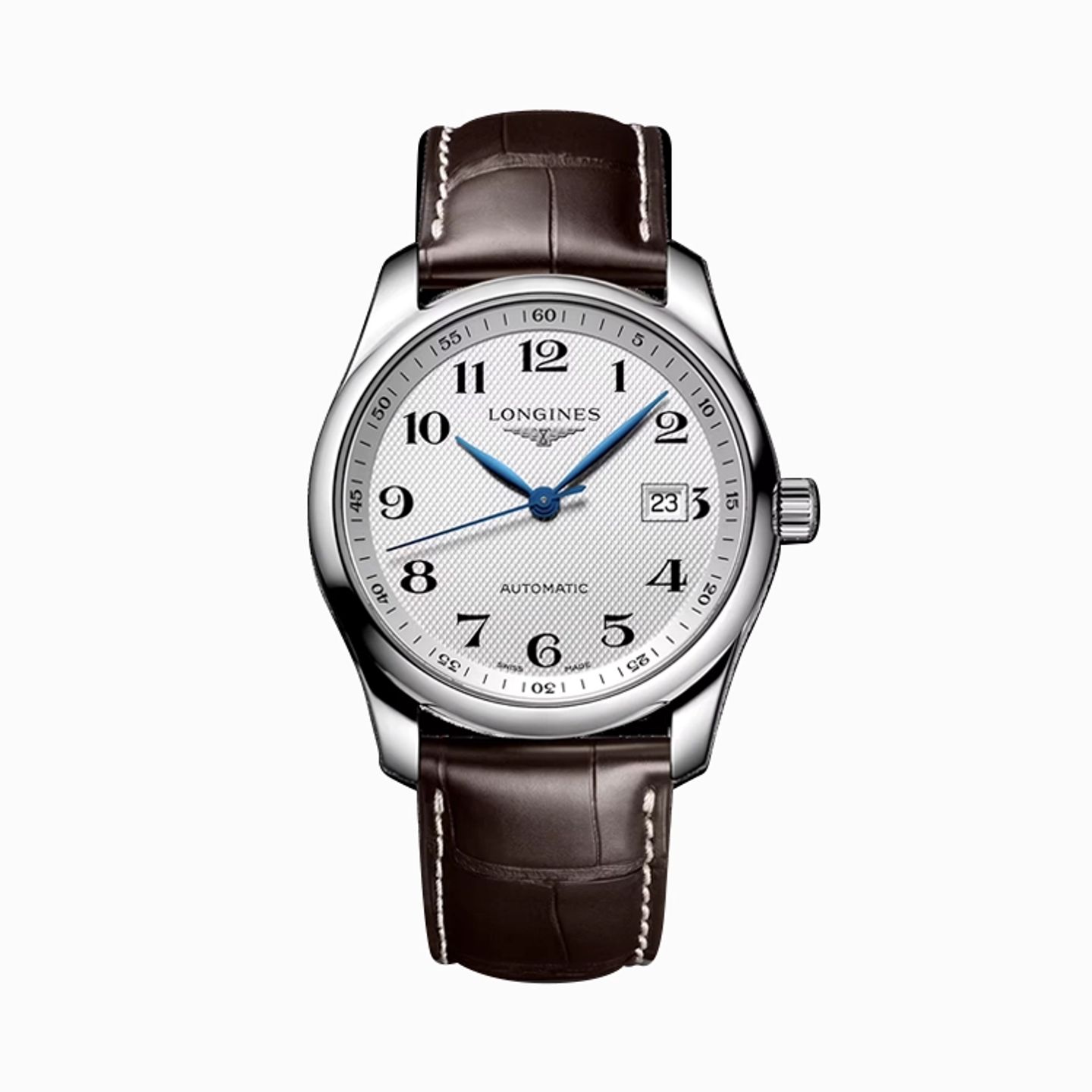 Longines Master Collection L2.793.4.78.3 (2025) - Zilver wijzerplaat 40mm Staal (1/1)