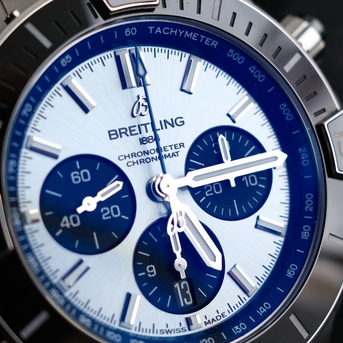 Breitling Chronomat PB0136251C1S1 (2022) - Blue dial 44 mm Steel case (4/8)