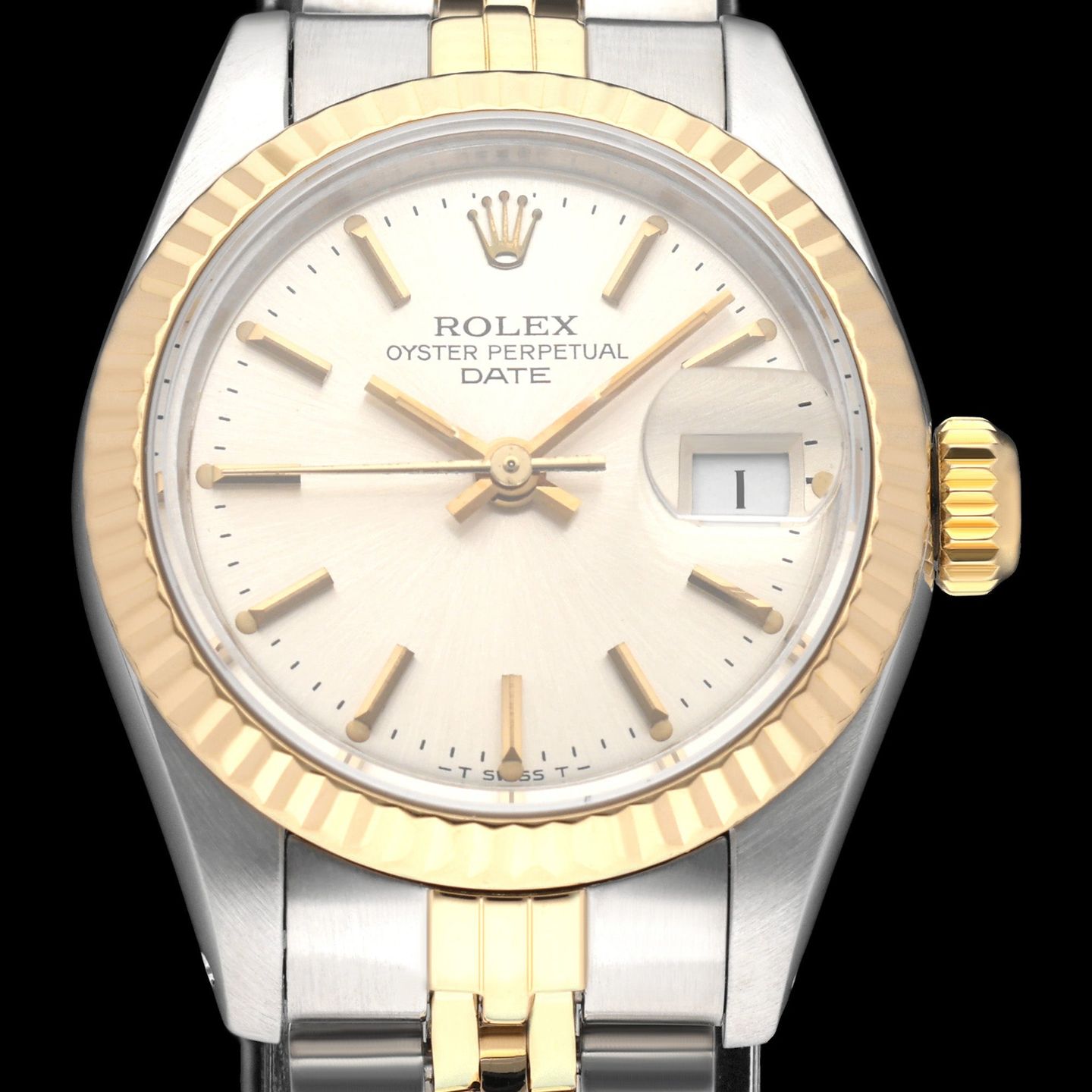 Rolex Lady-Datejust 69173 (1986) - 26 mm Gold/Steel case (1/8)