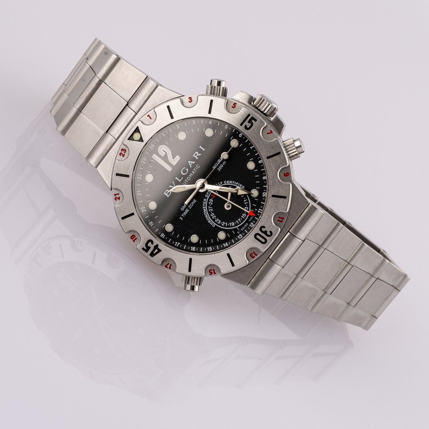 Bulgari Diagono SD38SGMT RBR - (4/8)