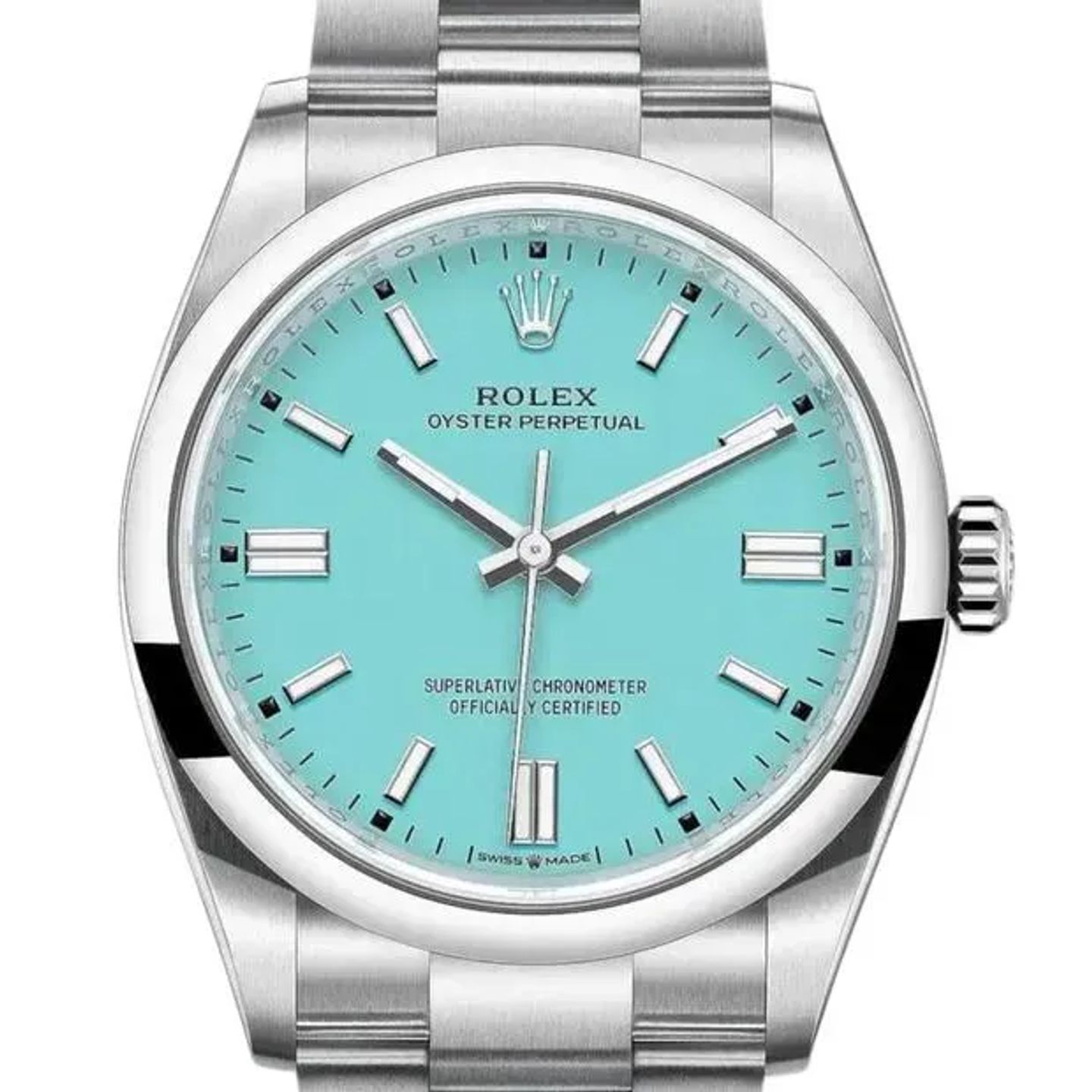 Rolex Datejust 41 126300 (2023) - Groen wijzerplaat 41mm Staal (3/6)