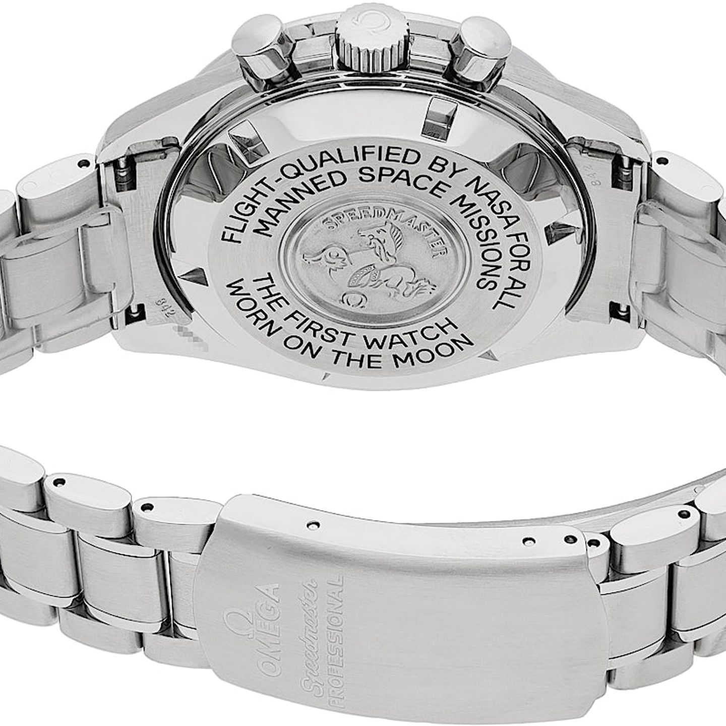 Omega Speedmaster Professional Moonwatch 3597.11.00 (Unknown (random serial)) - Black dial 42 mm Steel case (5/5)