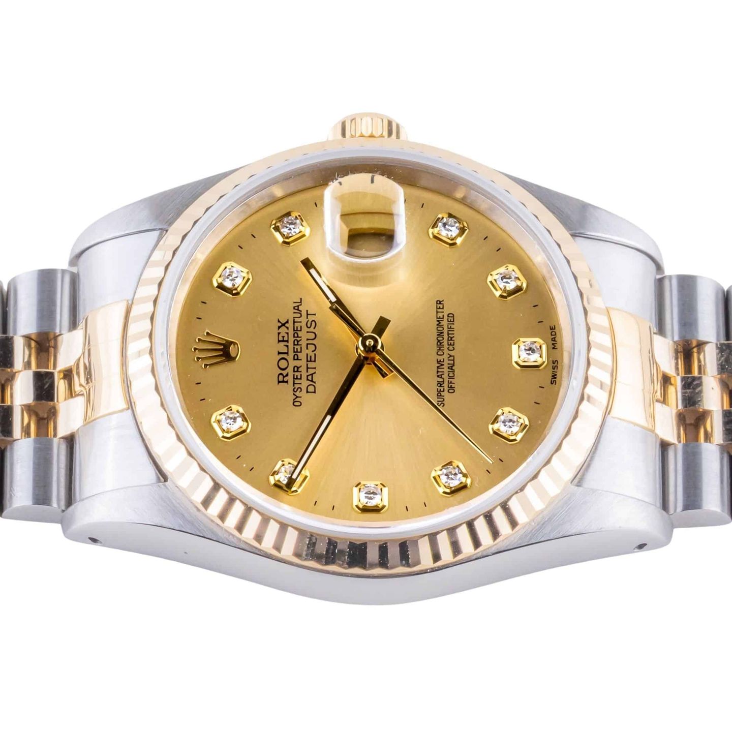 Rolex Datejust 36 16233 (1988) - 36 mm Gold/Steel case (5/8)