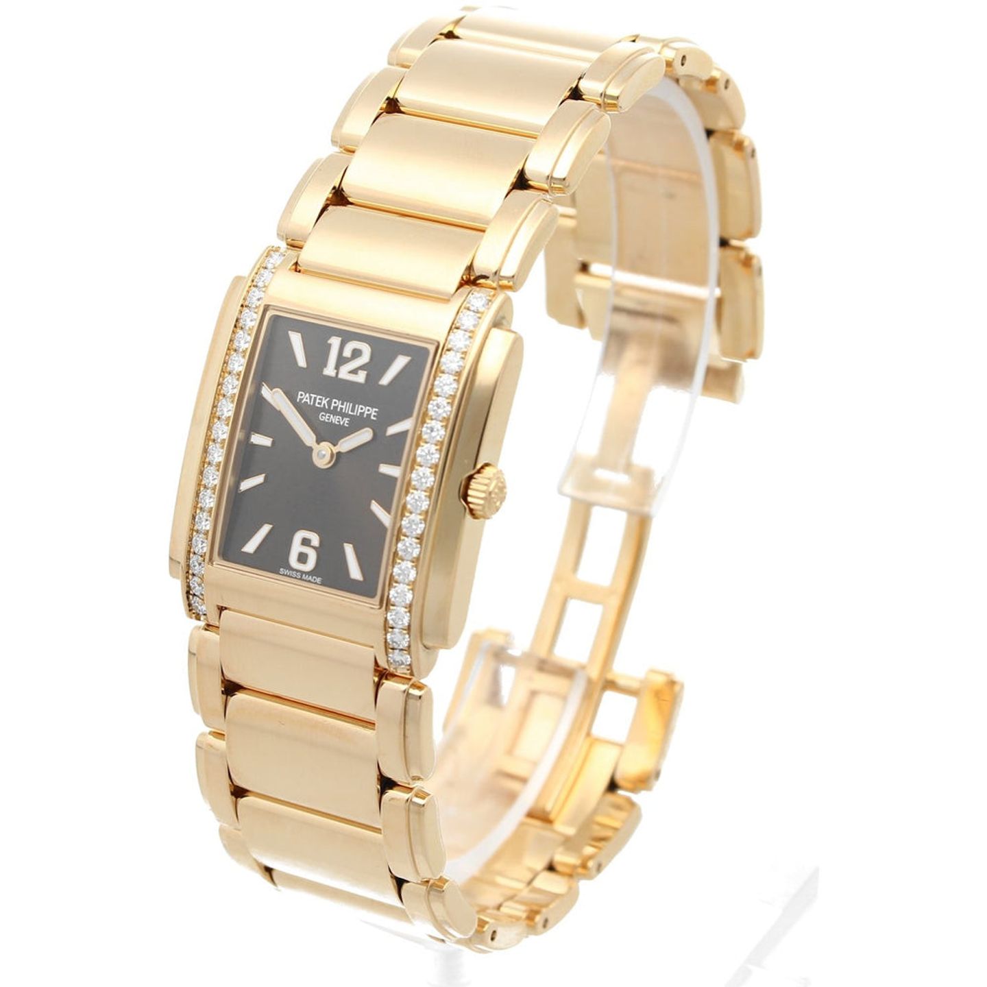 Patek Philippe Twenty~4 4910/1201R (2025) - Bruin wijzerplaat Roségoud (2/6)