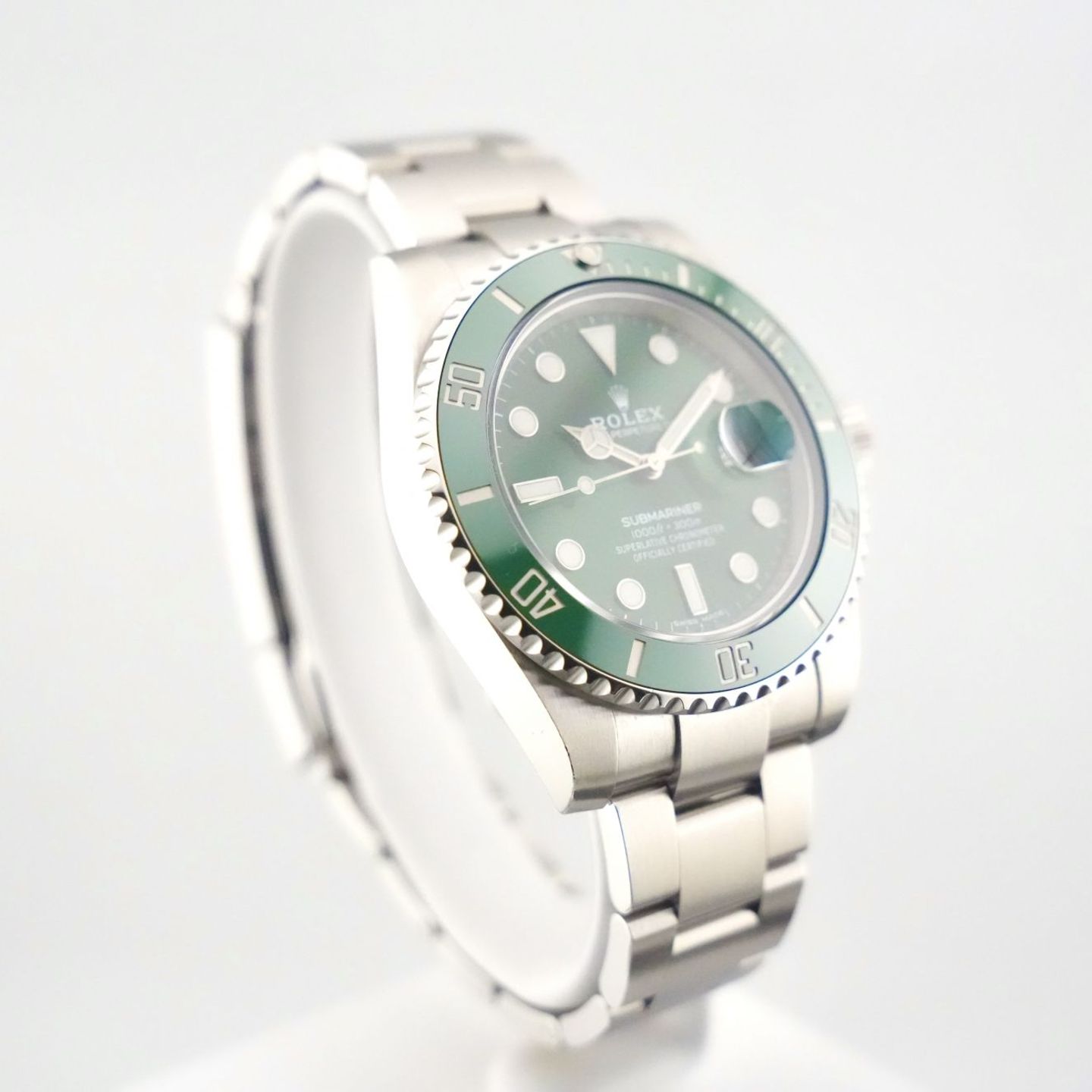 Rolex Submariner Date 116610LV (2020) - Groen wijzerplaat 40mm Staal (8/8)