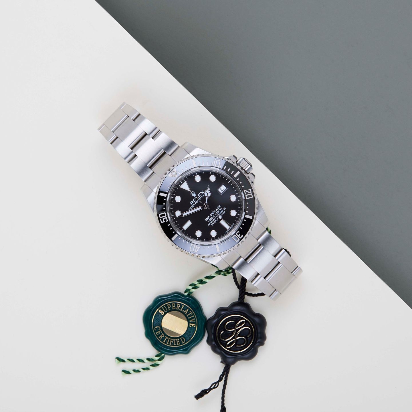 Rolex Sea-Dweller 4000 116600 (2015) - Zwart wijzerplaat 40mm Staal (2/8)