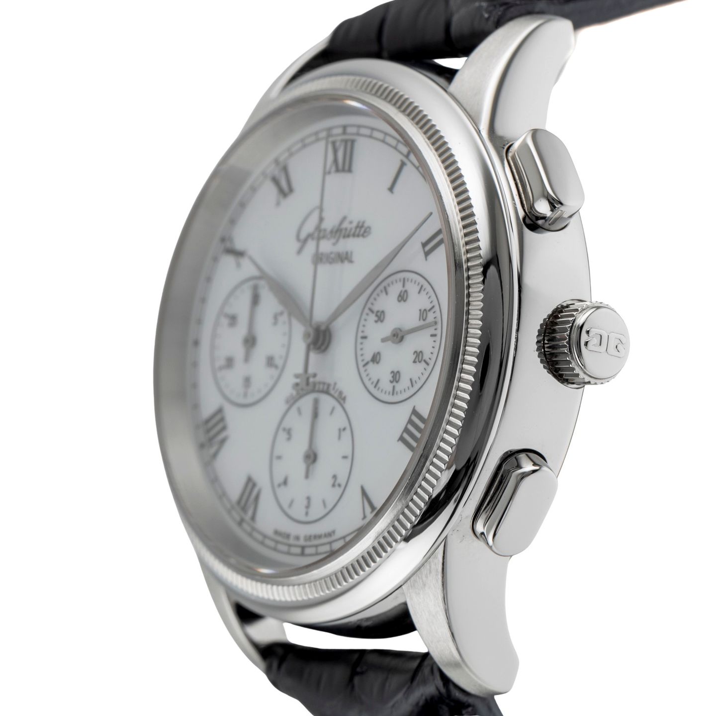 Glashütte Original Senator 1-39-31-05-03-04 (Unknown (random serial)) - White dial 39 mm Steel case (6/8)