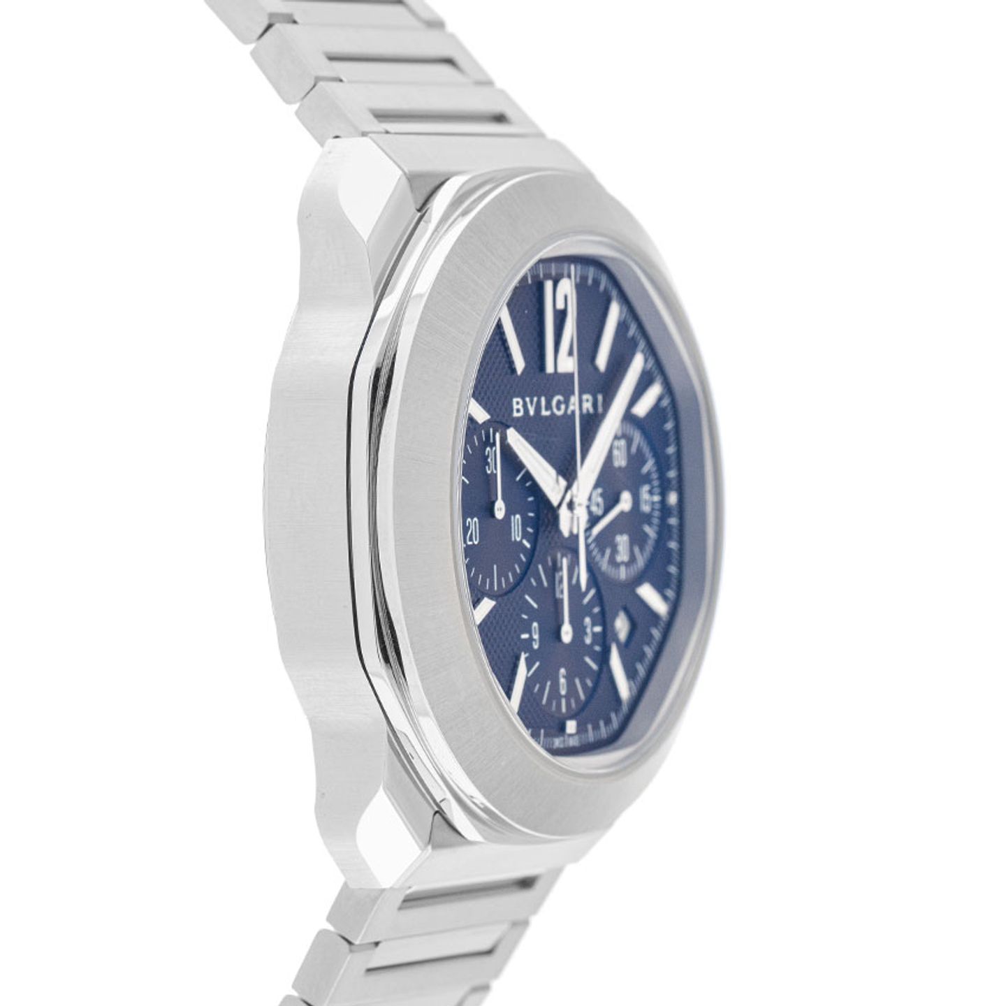 Bulgari Octo 103829 (2025) - Blauw wijzerplaat 42mm Staal (5/7)