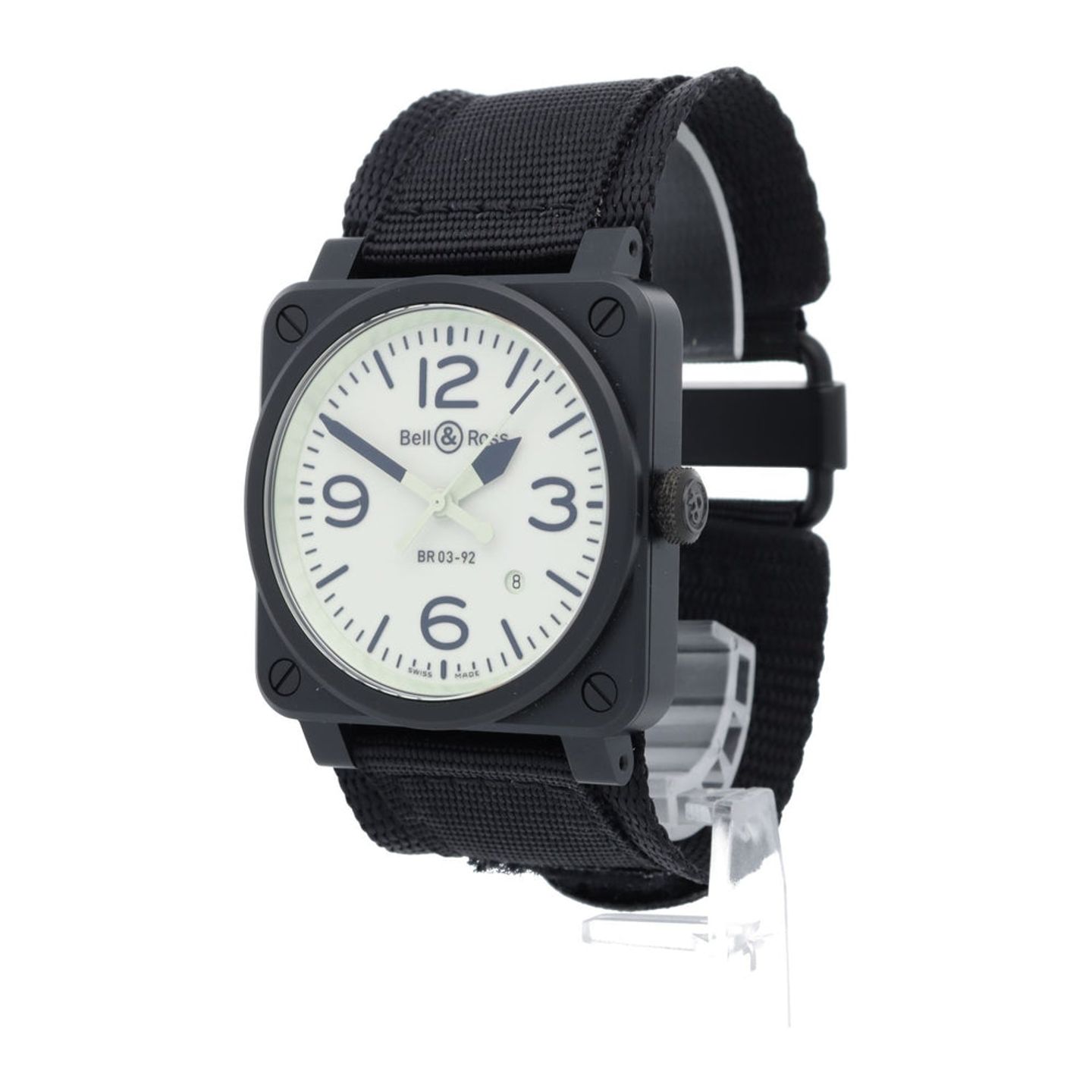 Bell & Ross BR V2 BRV292-MKA-ST/SST (2019) - Green dial 42 mm Steel case (2/7)